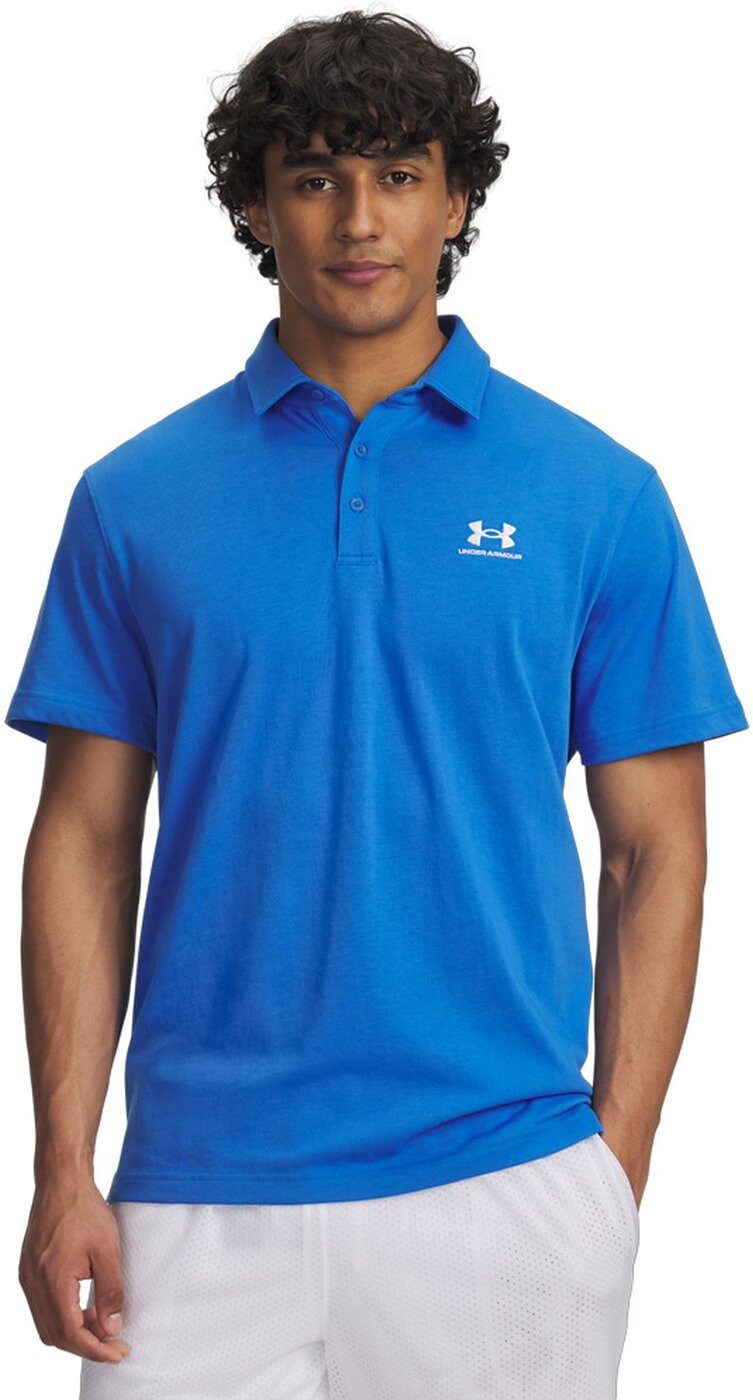 Under Armour® Kurzarmshirt UA ICON POLO BLUE ATLANTIS