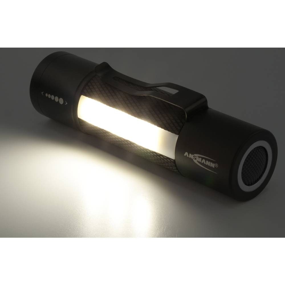 ANSMANN AG Taschenlampe Taschenlampe 1600-0137, mit Gürtelclip
