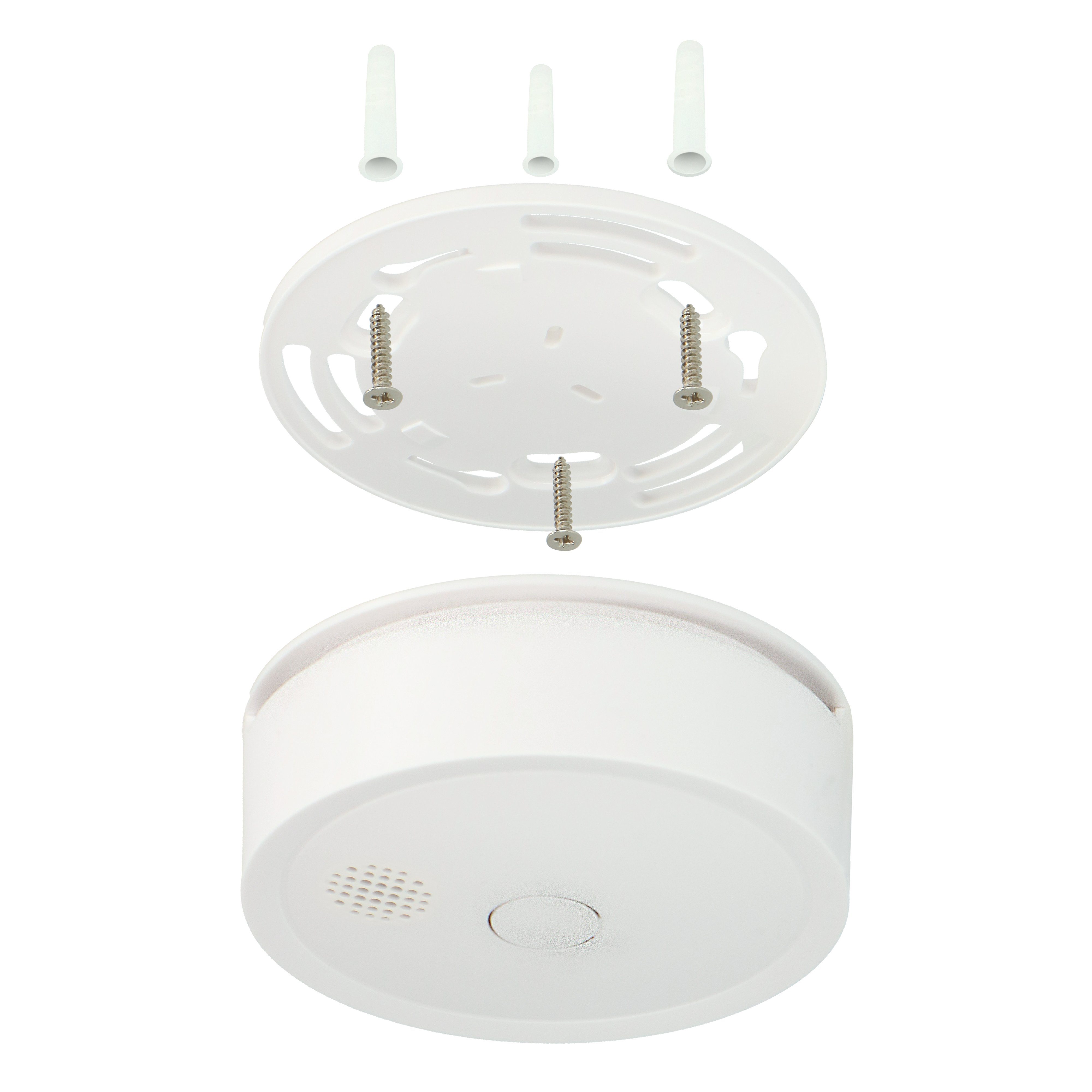 Alecto SA61 Rauchmelder (Rauchmelder, Drahtlos vernetzbar (40), 10 Jahre Batterie/Sensor)
