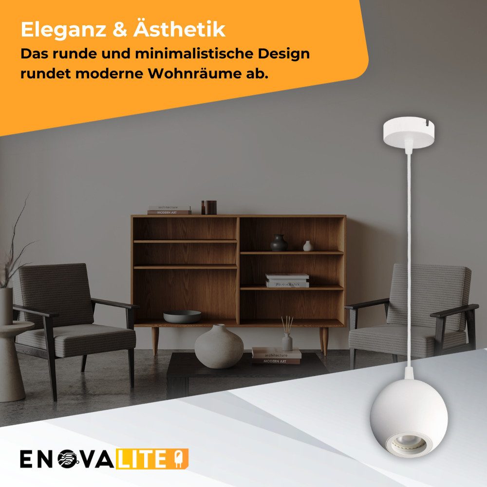 ENOVALITE LED Pendelleuchte ENOVALITE LED Pendelleuchte 7 W Weiß