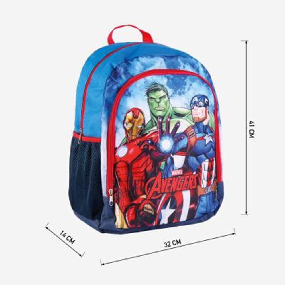 MARVEL Kinderrucksack Avengers Schulranzen, Tasche 41 cm (1-tlg)