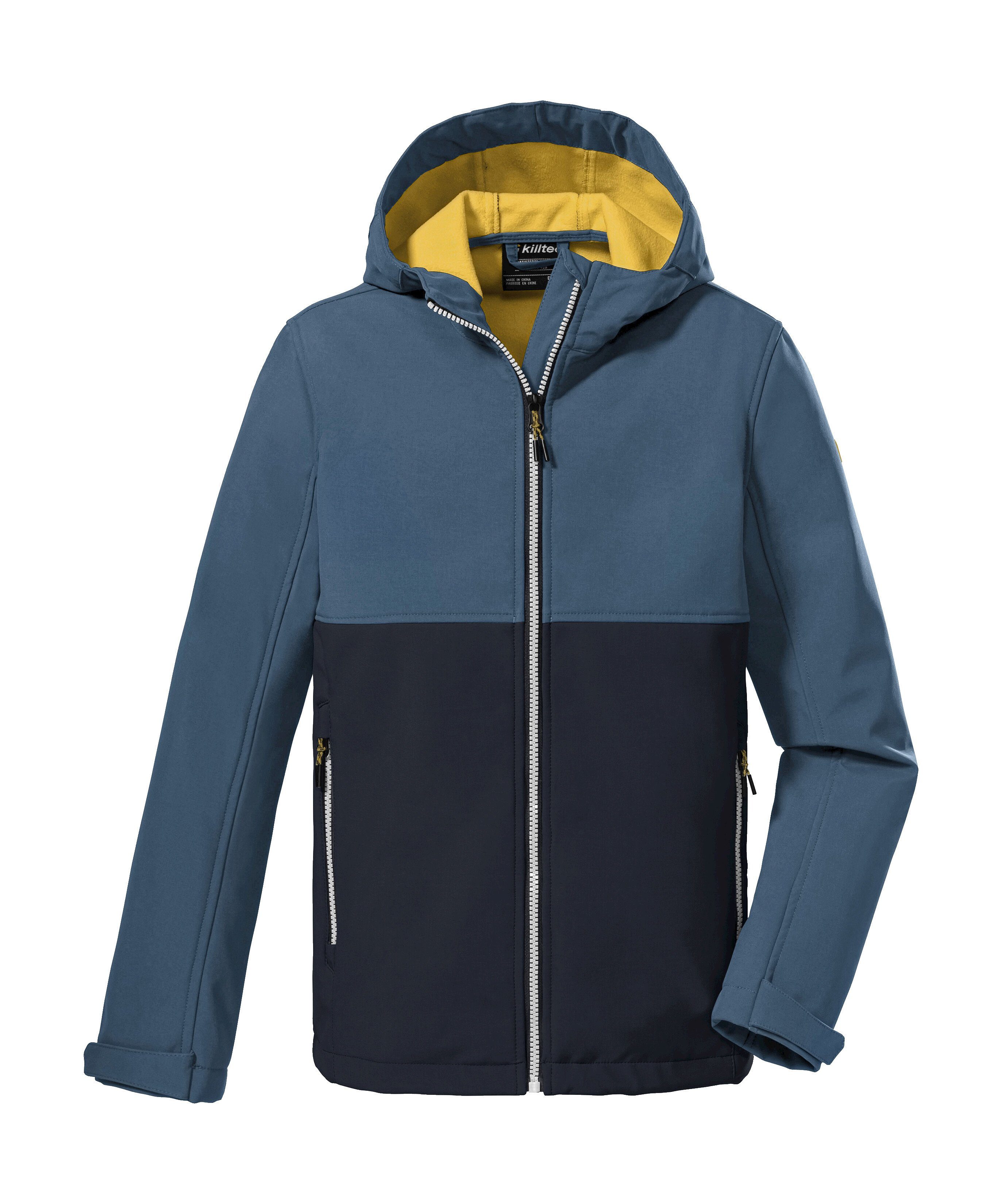 Killtec Softshelljacke KOW 203 BYS SFTSHLL JCKT, Reißverschluss mit  Kinnschutz, Taschen mit Zippern | Regenjacken