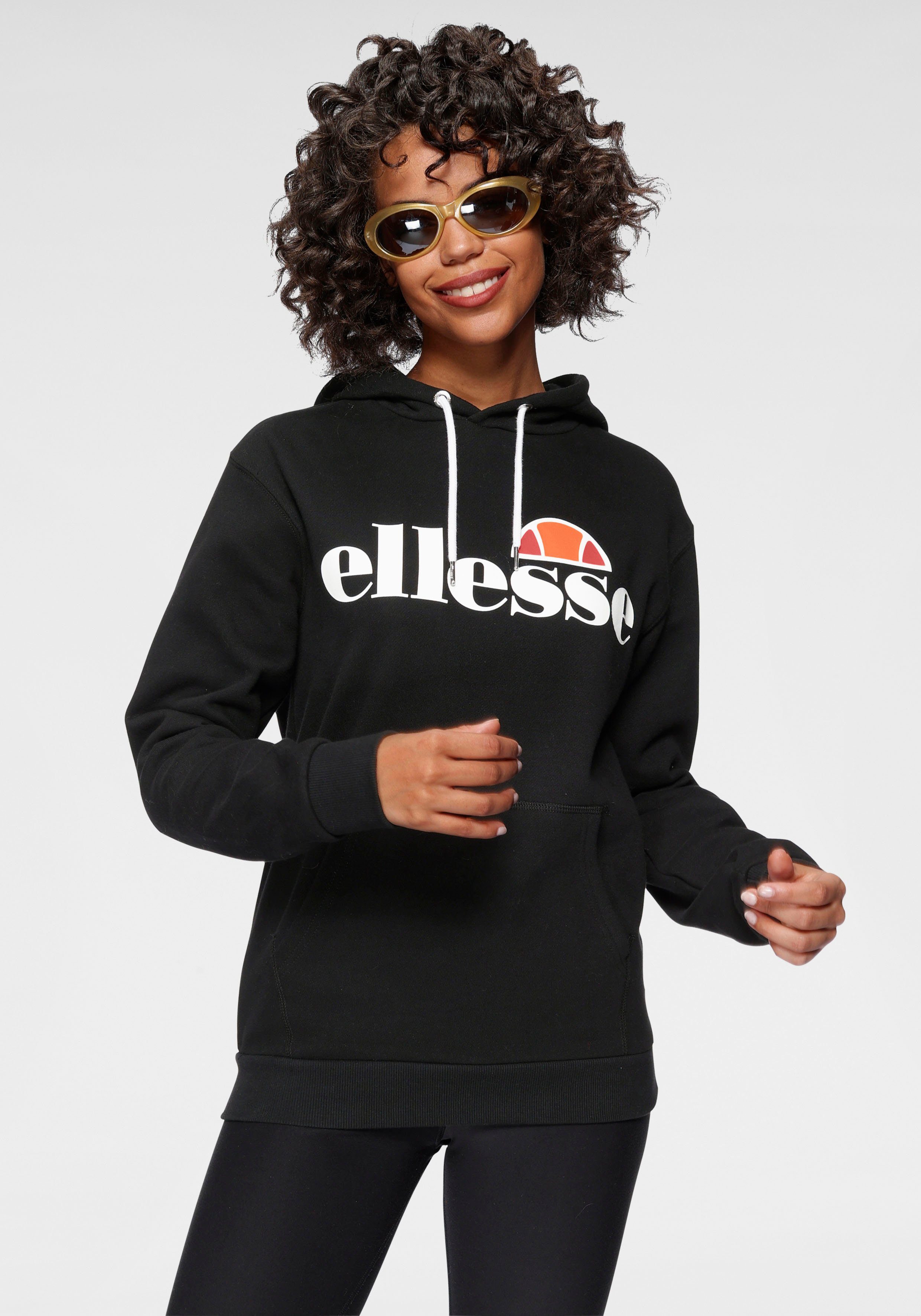 Ellesse OVER Kapuzensweatshirt HOODY TORICES schwarz HEAD