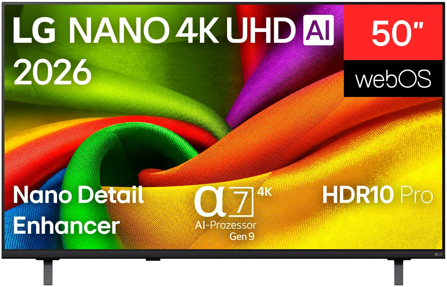 LG 50NU850B6LA DLED-Fernseher (126 cm/50 Zoll, 4K Ultra HD, Smart-TV)
