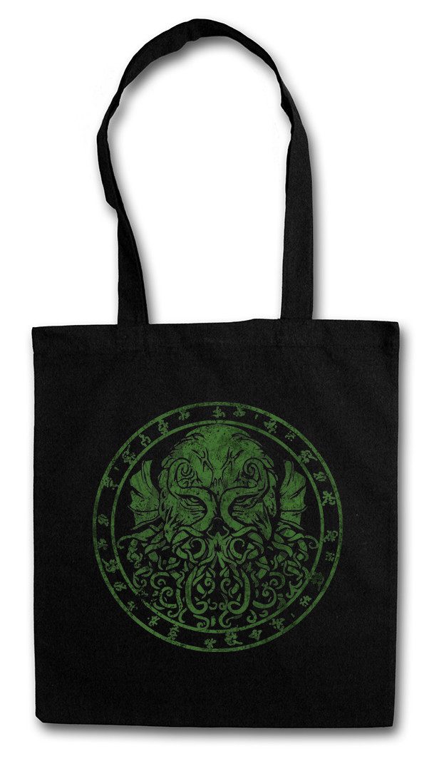 Urban Backwoods Beuteltasche Cthulhu Runes Stofftasche Horror Arkham H. P. Lovecraft Miskatonic (1-tlg), Call of Sign Dunwich