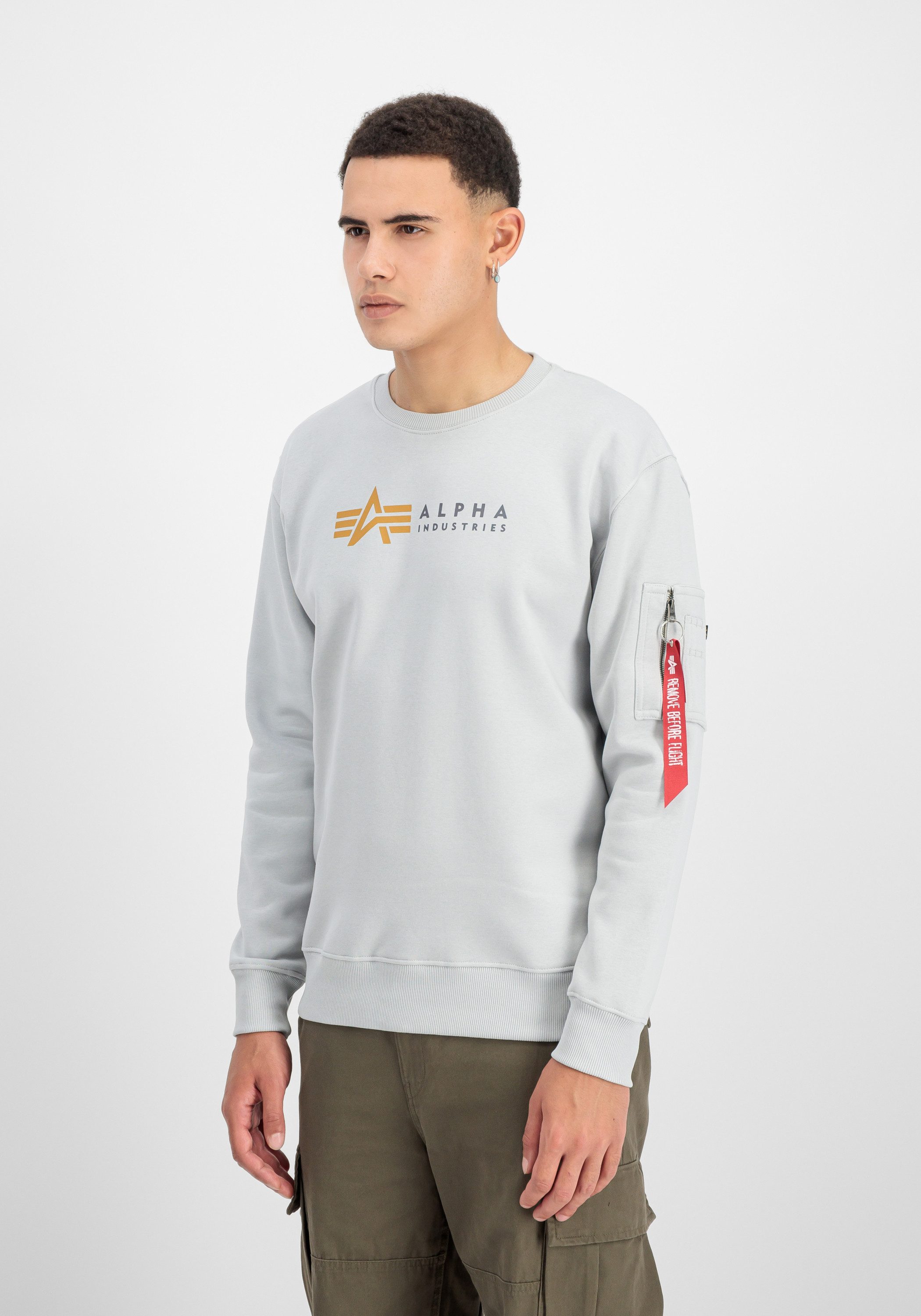 Alpha Industries Sweater Alpha Label Sweatshirt