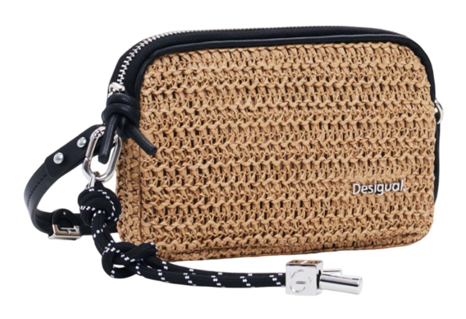 Desigual Umhängetasche Raffia Crossbody Bag günstig online kaufen