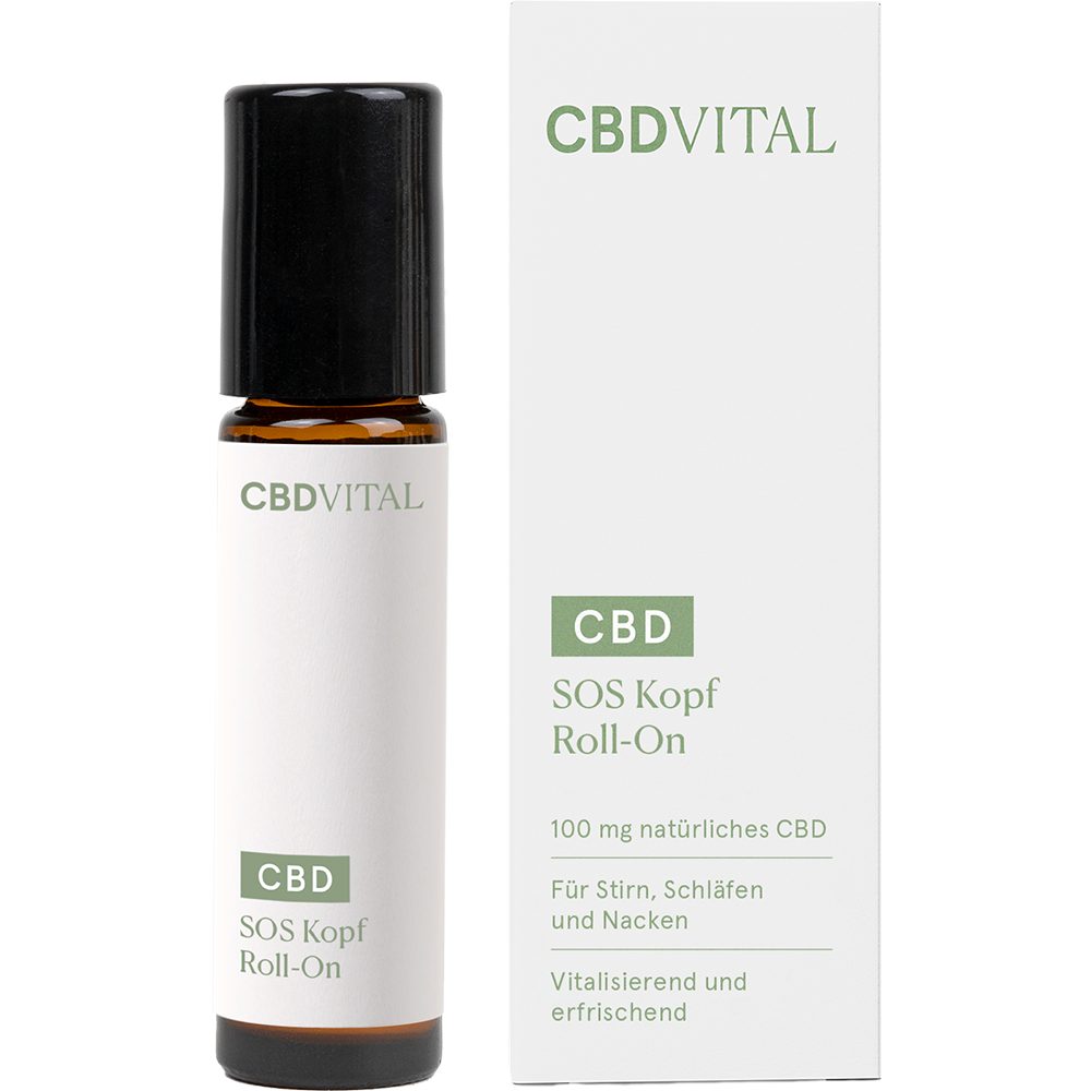 CBD Vital CBD SOS Kopf Roll-On Roll-On, 10 ml