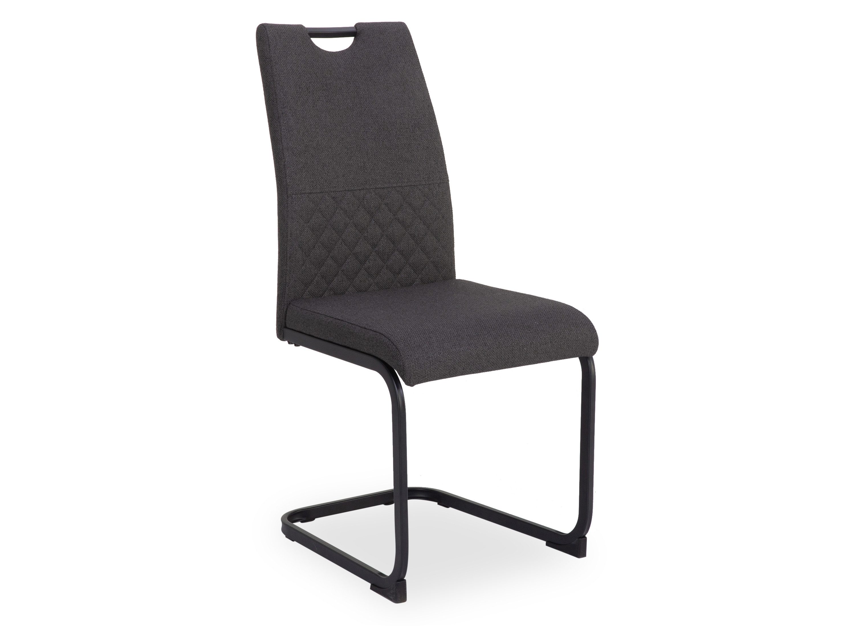 HARPER Esszimmerstuhl Polsterstuhl HARPER HOGATZA BHT 44x97x58 cm grau Esszimmerstuhl