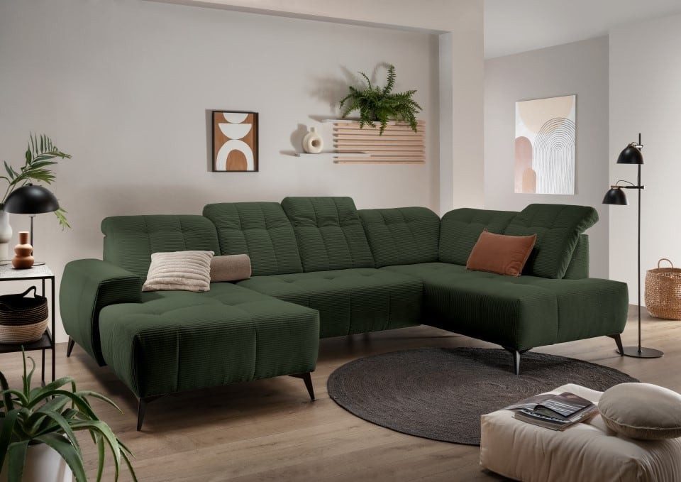 Myhomelando Wohnlandschaft Summer, mit Elektrofunktion,Kopflehnenfunktion