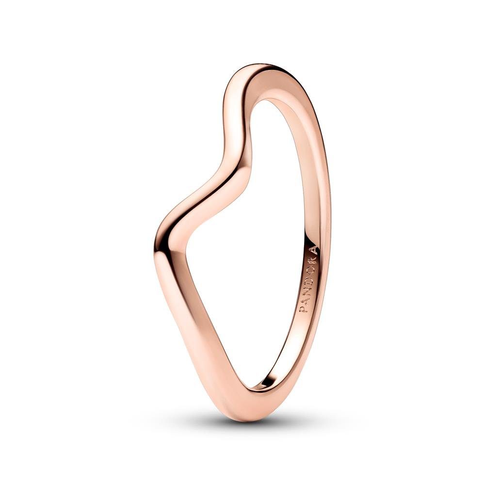 Pandora Fingerring Rosévergoldeter Ring für Damen Welle von PANDORA