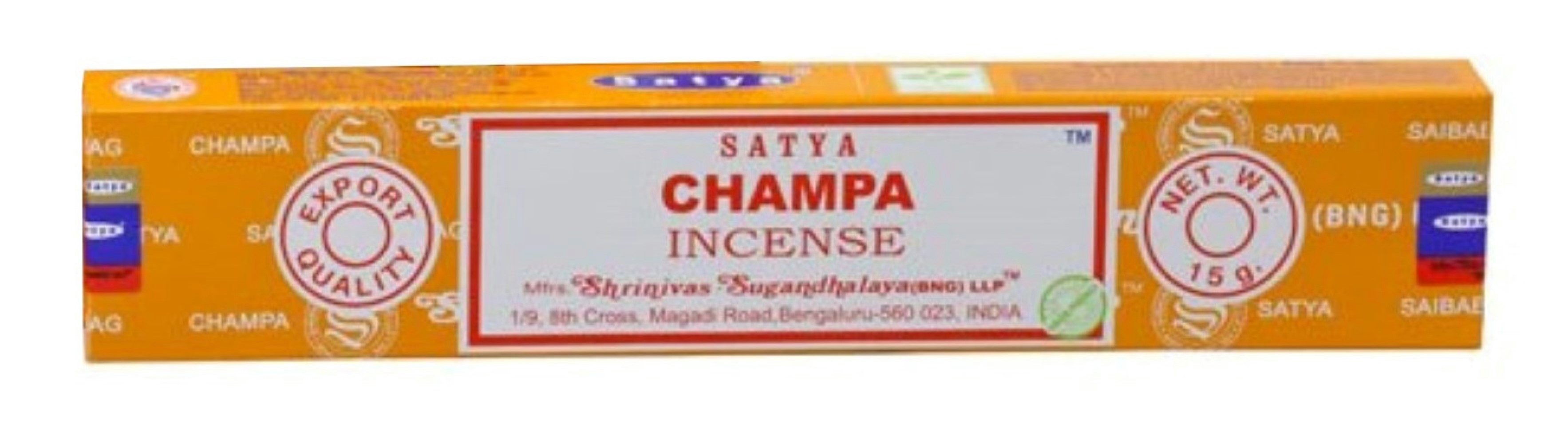Satya Incense Räucherstäbchen Räucherstäbchen Satya "Champa" Incense 15gr.