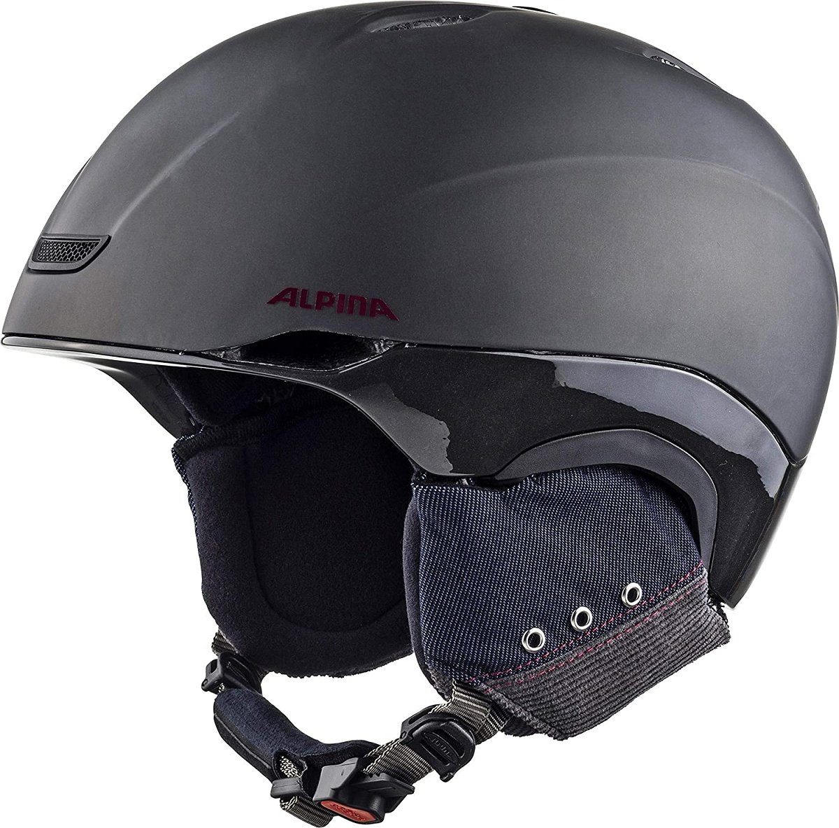 Alpina Sports Skihelm Alpina Parsena Skihelm Snowboardhelm denim grey matt A9207