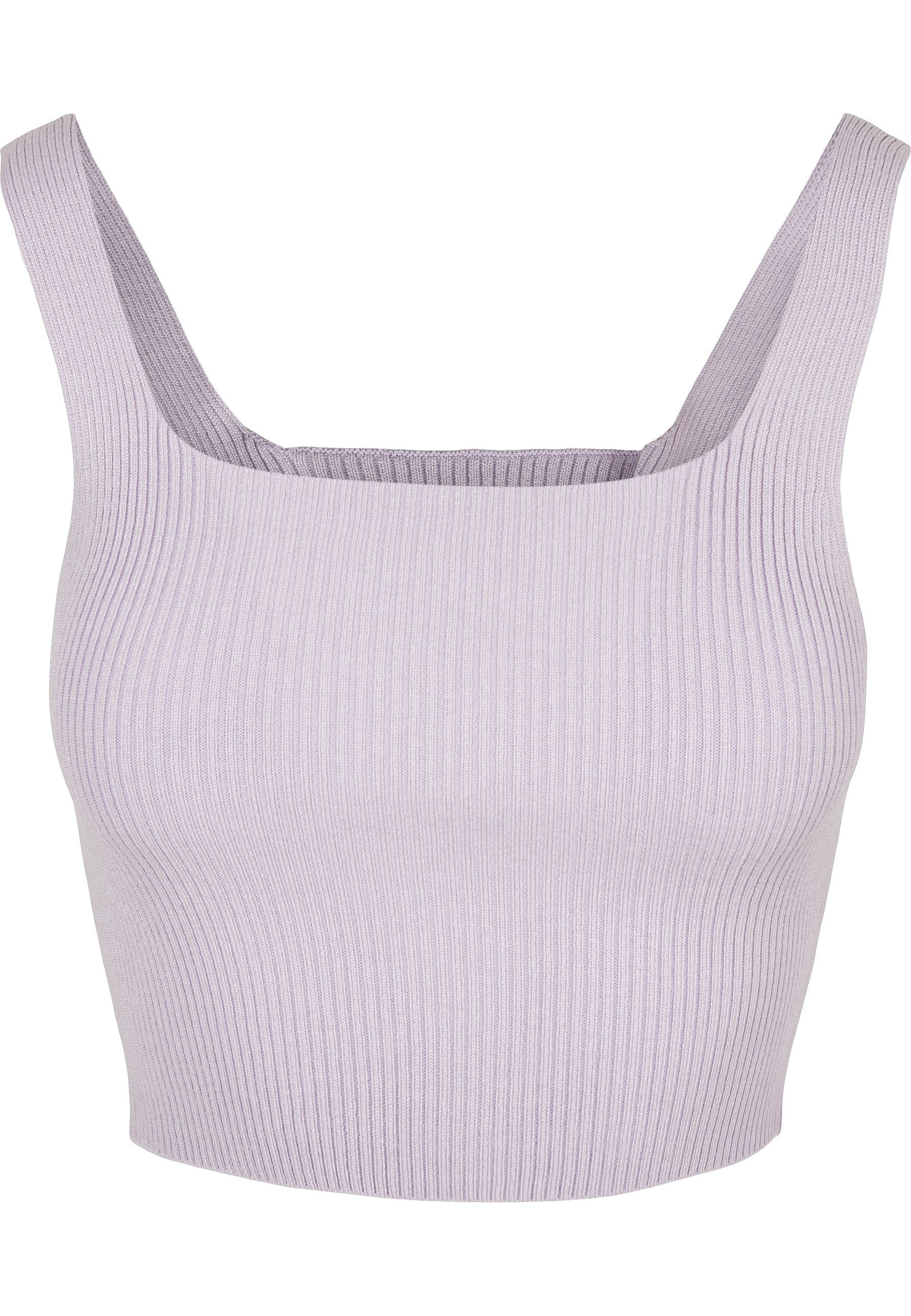 Muskelshirt Urban Classics Damen Ladies Cropped Knit Top