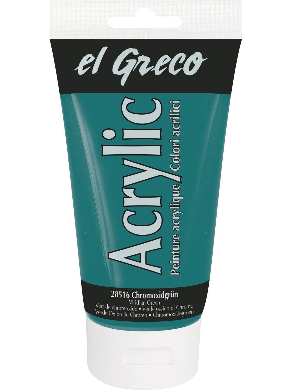 Kreul Acrylfarbe Kreul el Greco Acrylic Tube chromoxidgrün 150 ml