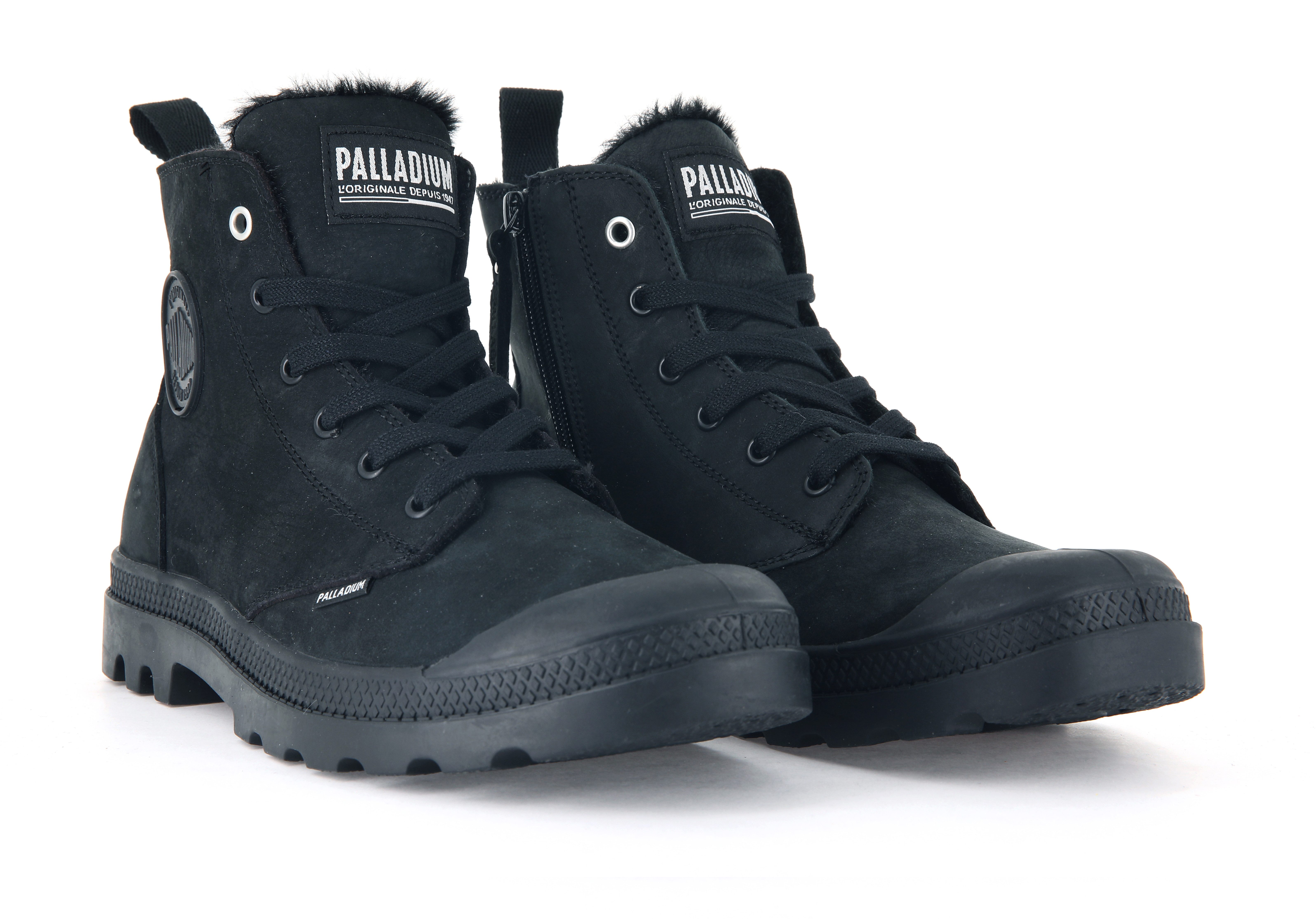 Palladium PAMPA HI ZIP WL Winterboots Winterschuhe, Schnürboots, Winterstiefel, Snowboots, gefüttert