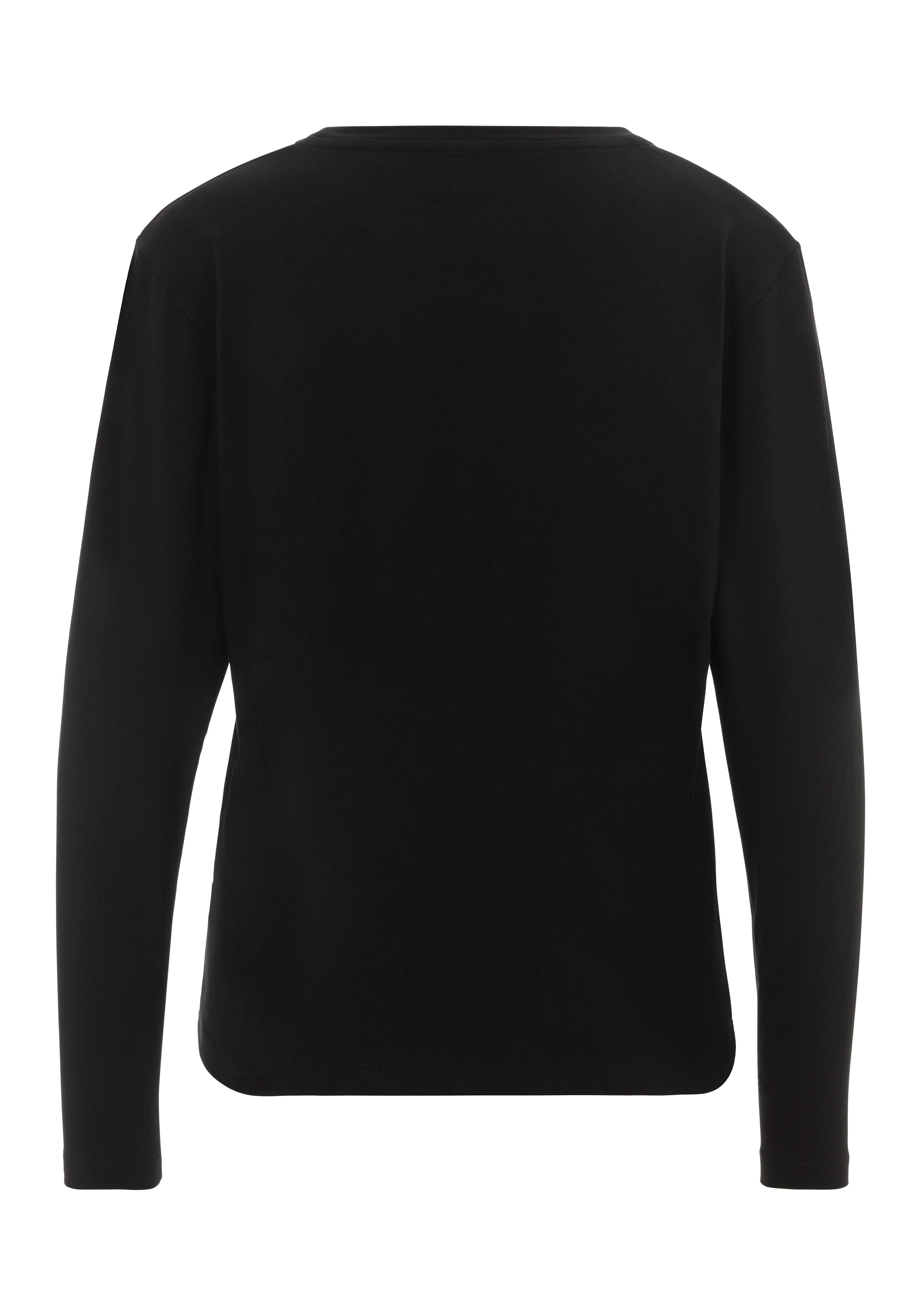 BOSS Langarmshirt mit Rundhalsausschnitt günstig online kaufen