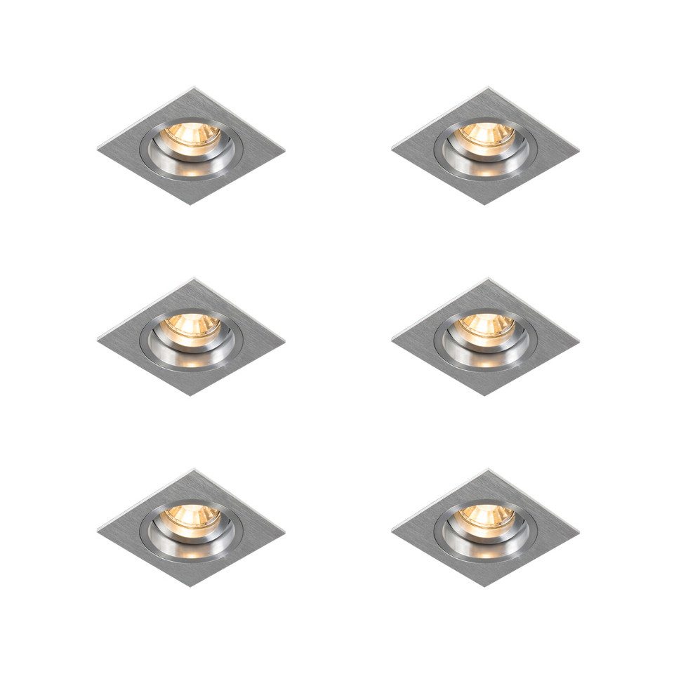 Qazqa LED Einbaustrahler 92705, ohne Leuchtmittel, Neutralweiß