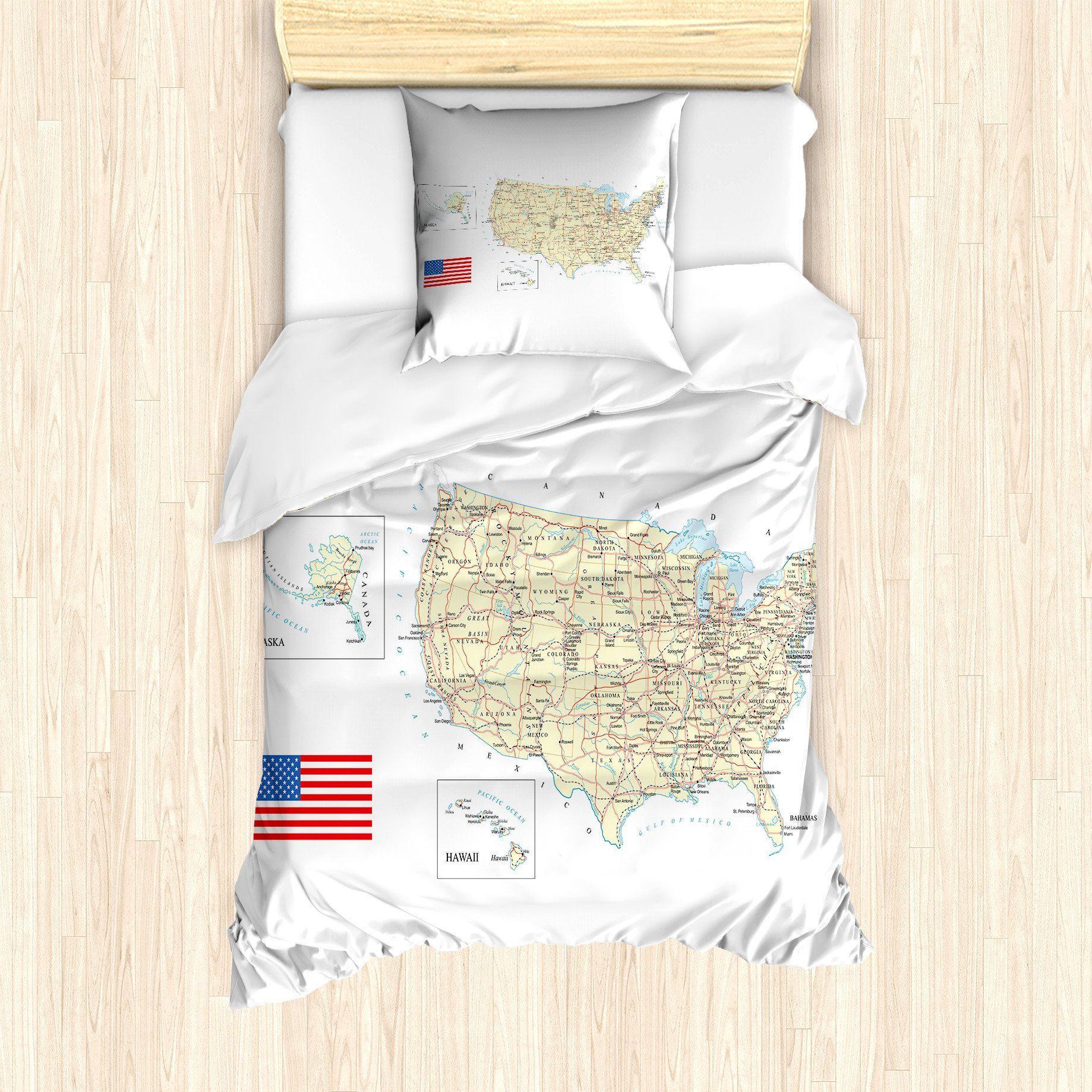 Abakuhaus Bettwäsche Milbensicher Allergiker geeignet mit Kissenbezug, Micr günstig online kaufen