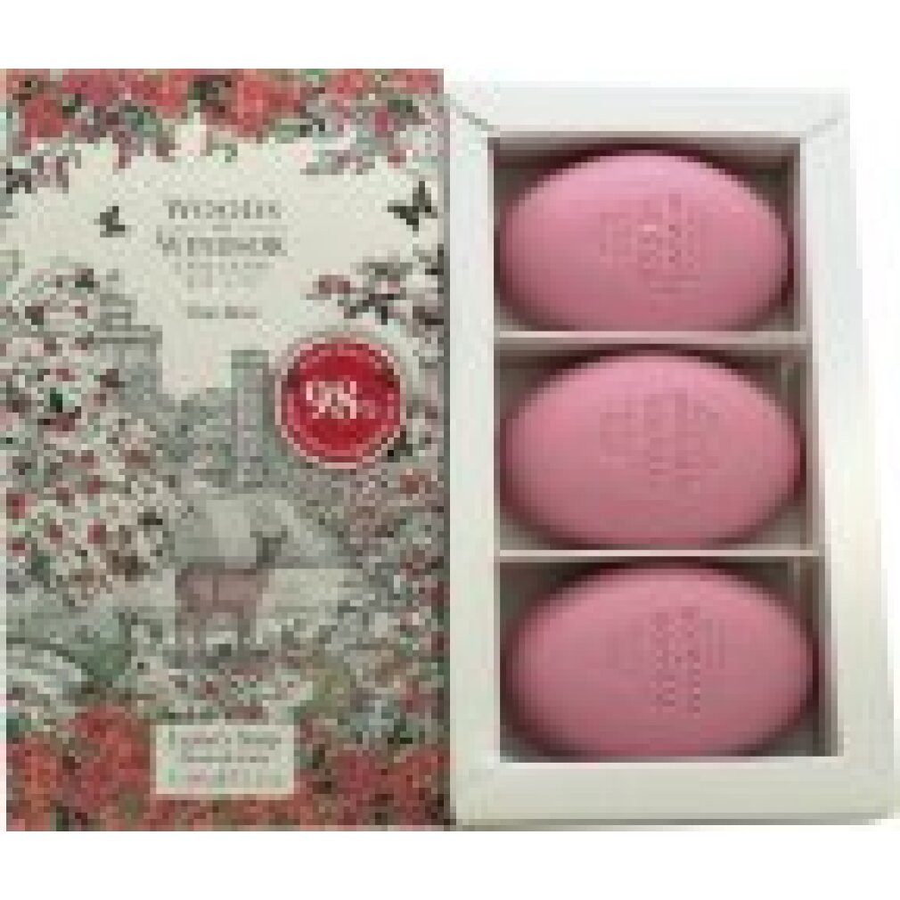Woods of Windsor Feste Duschseife True Rose Three 62ml Luxusseifen für Frauen