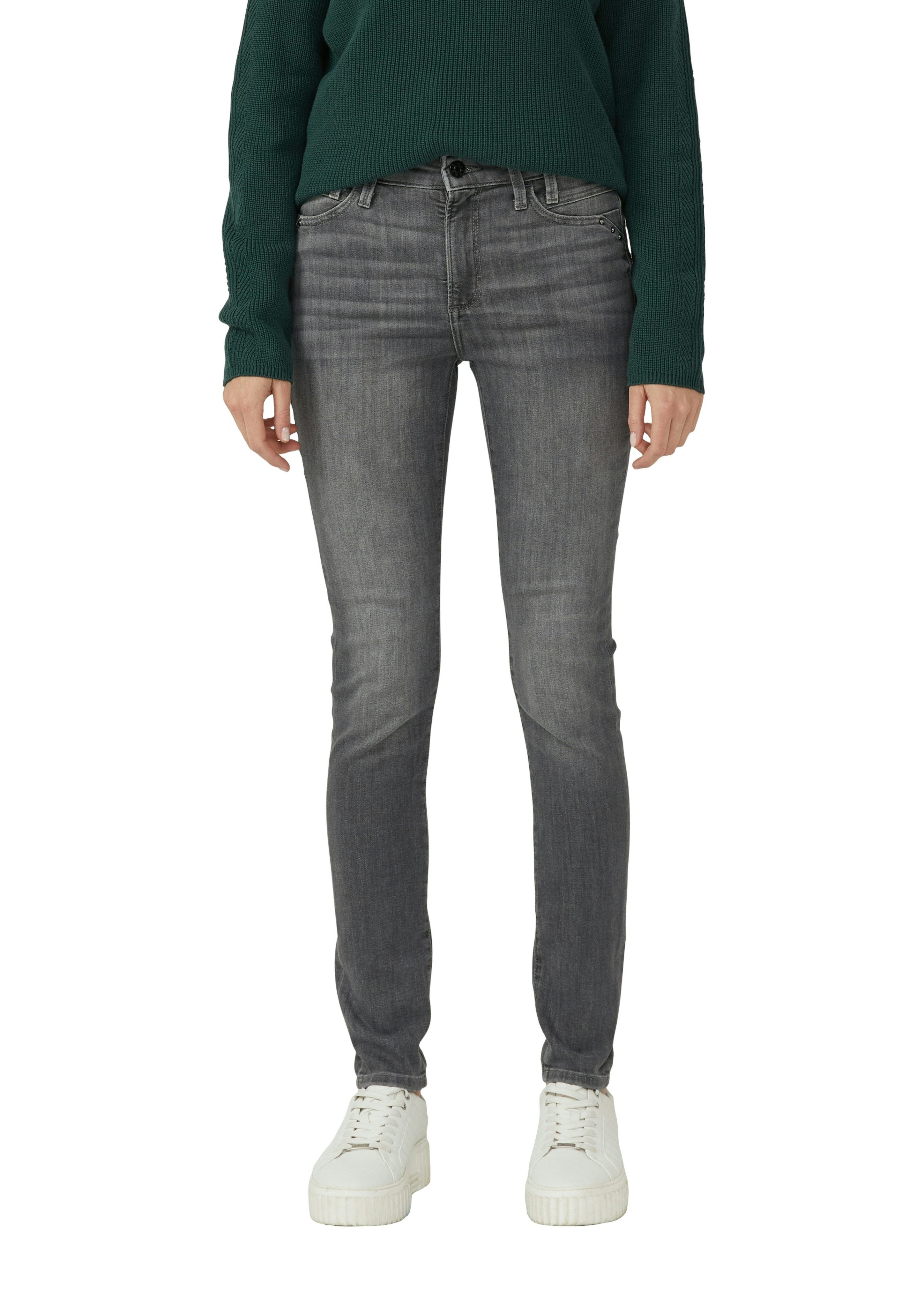 s.Oliver Skinny-fit-Jeans IZABELL in coolen, unterschiedlichen Waschungen
