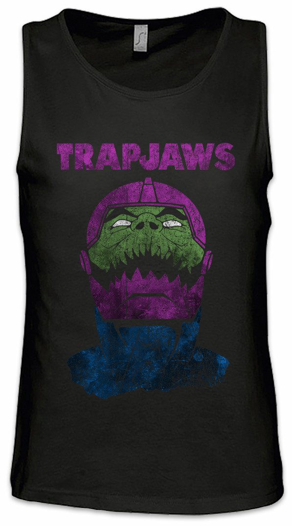 Urban Backwoods Tanktop Trap Jaws Ärmelloses T-Shirt Jaw Masters Anime of the He Battle Cat Universe MOTU Man Eigthies