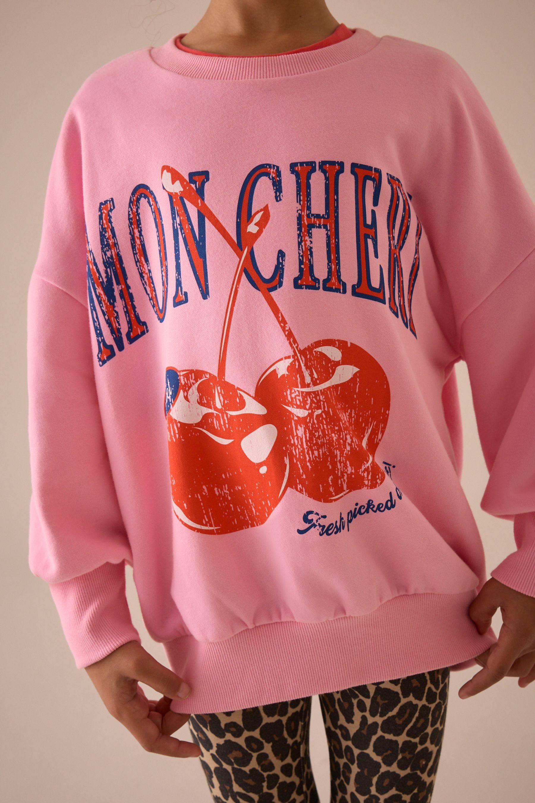 Next Top & Leggings Leggings und Sweatshirt im Set (2-tlg)