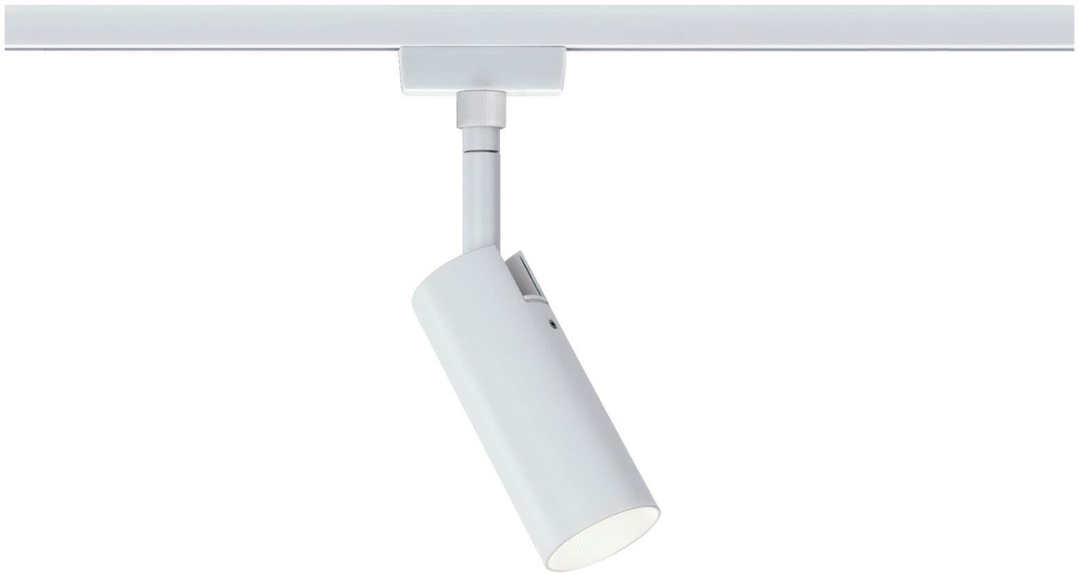 Paulmann Schienensystem-Leuchten URail Spot Tubo 1x4W 4000K 230V, LED fest integriert, Neutralweiß, 3-Step-Dimmbar