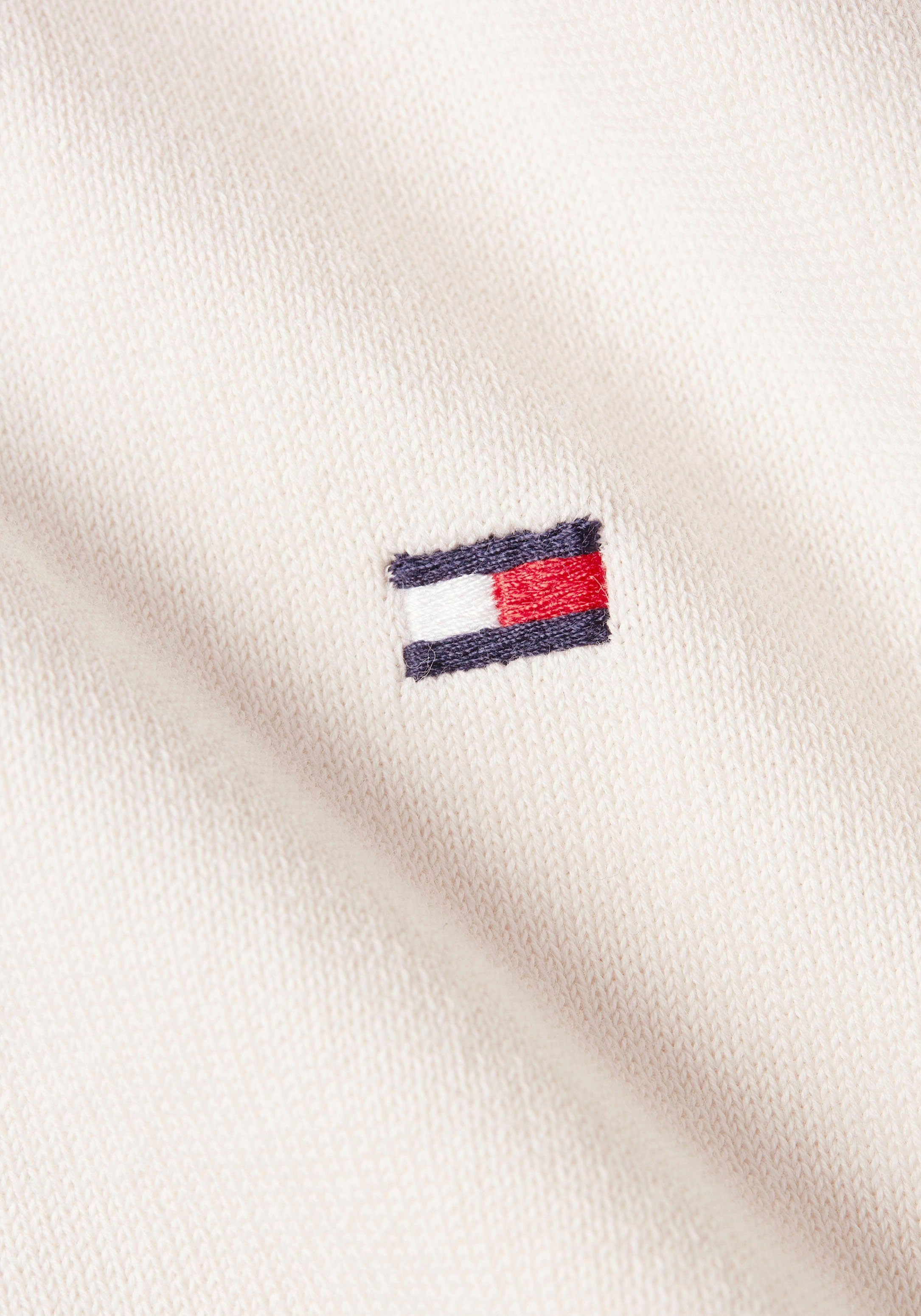 Tommy Hilfiger Sweater 1985 mit White Weathered Rippbündchen CARDIGAN