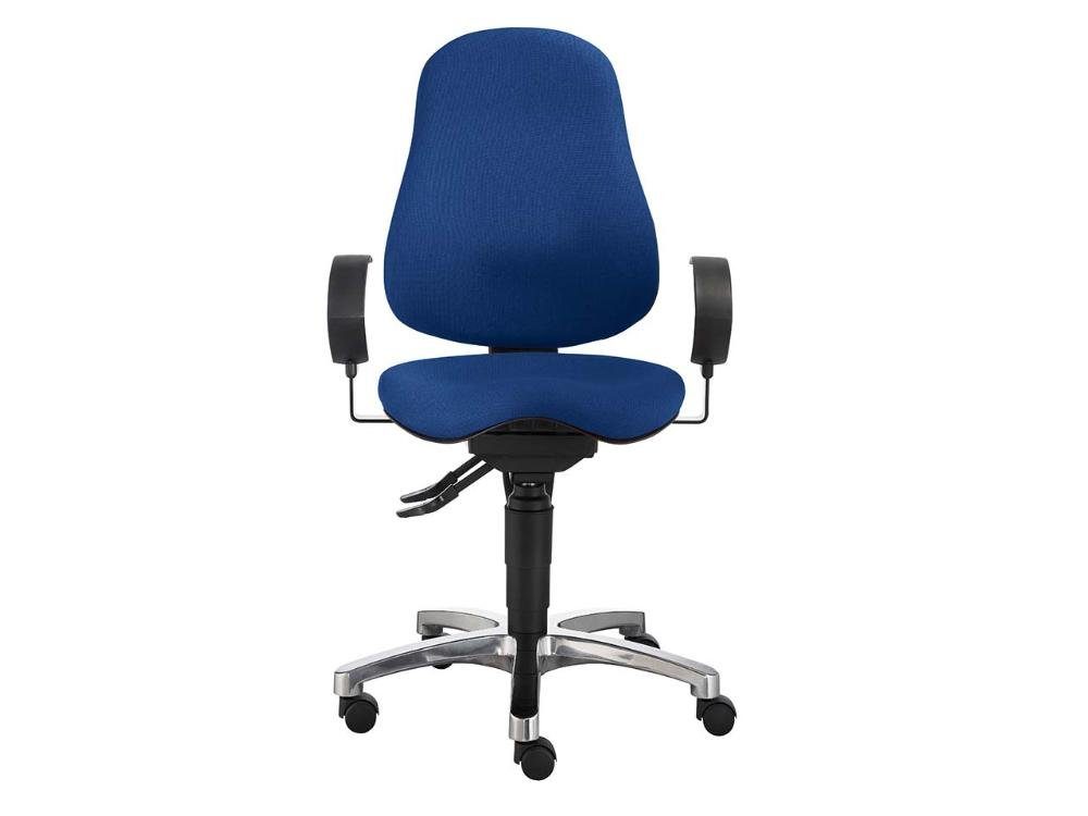 TOPSTAR Bürostuhl Topstar Bürodrehstuhl 'Sitness 10' mit Armlehnen blau