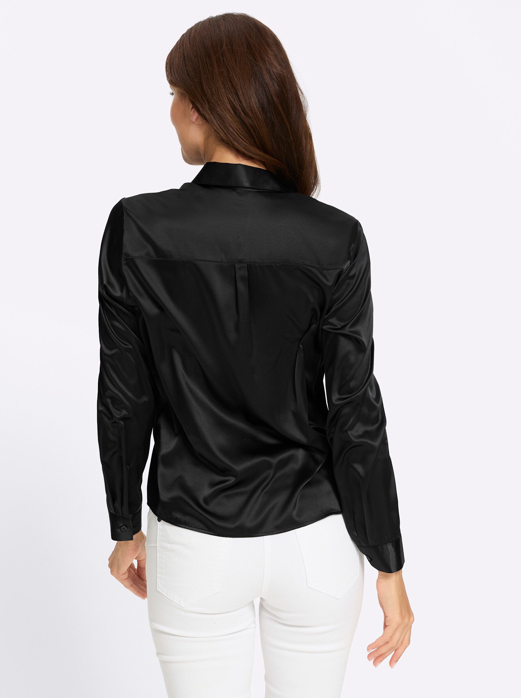 heine Klassische Bluse Bluse Langarm
