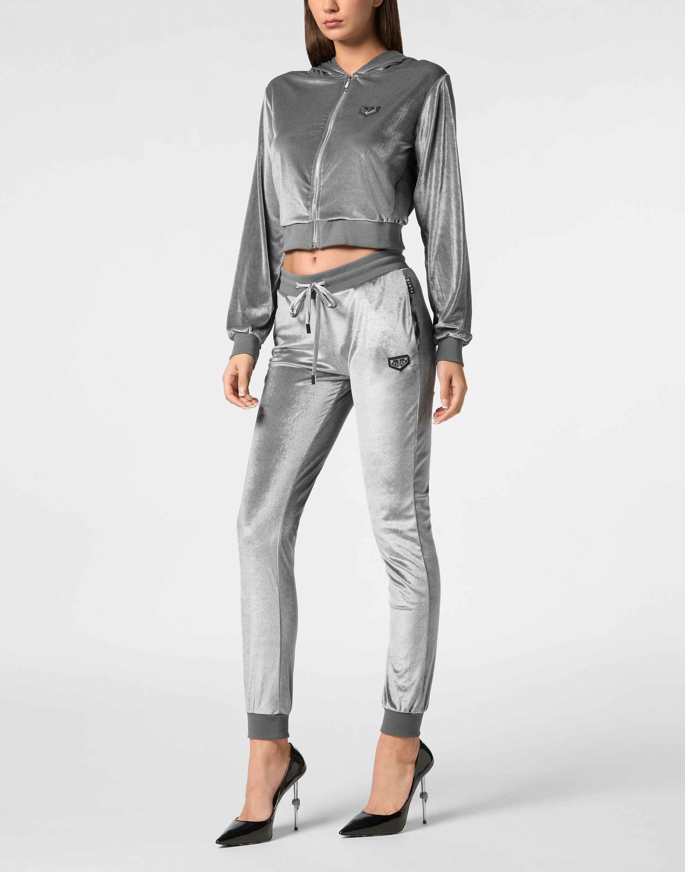 PHILIPP PLEIN Jogginghose Skull Mit Schmucksteinen