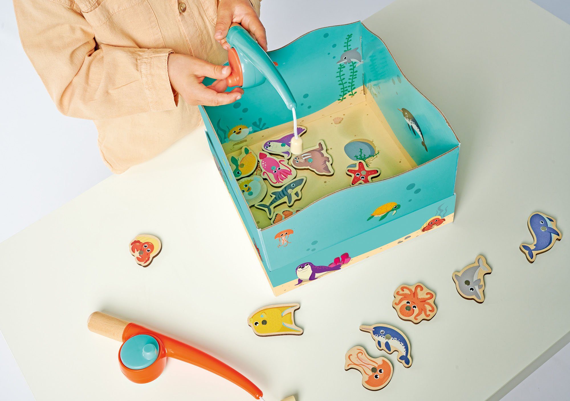 Eichhorn Spiel Angelspiel, Kinderspiel