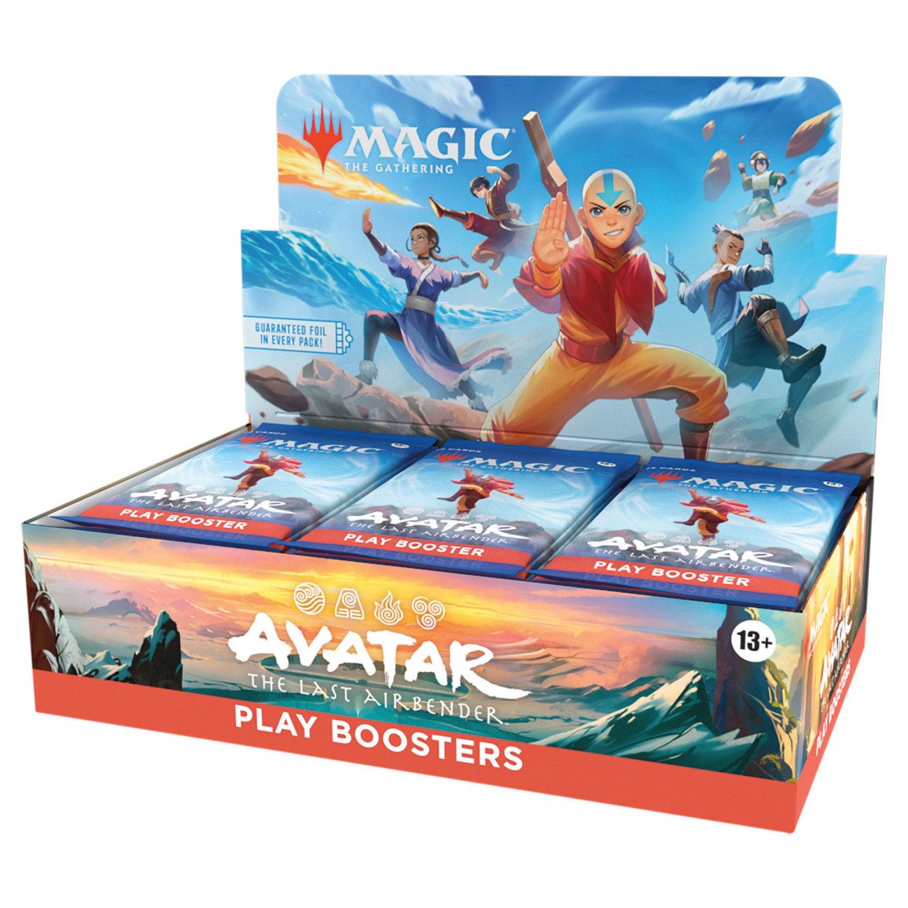 Wizards of the Coast Sammelkarte Magic the Gathering Avatar: The Last Airbender Play-Booster Display (3