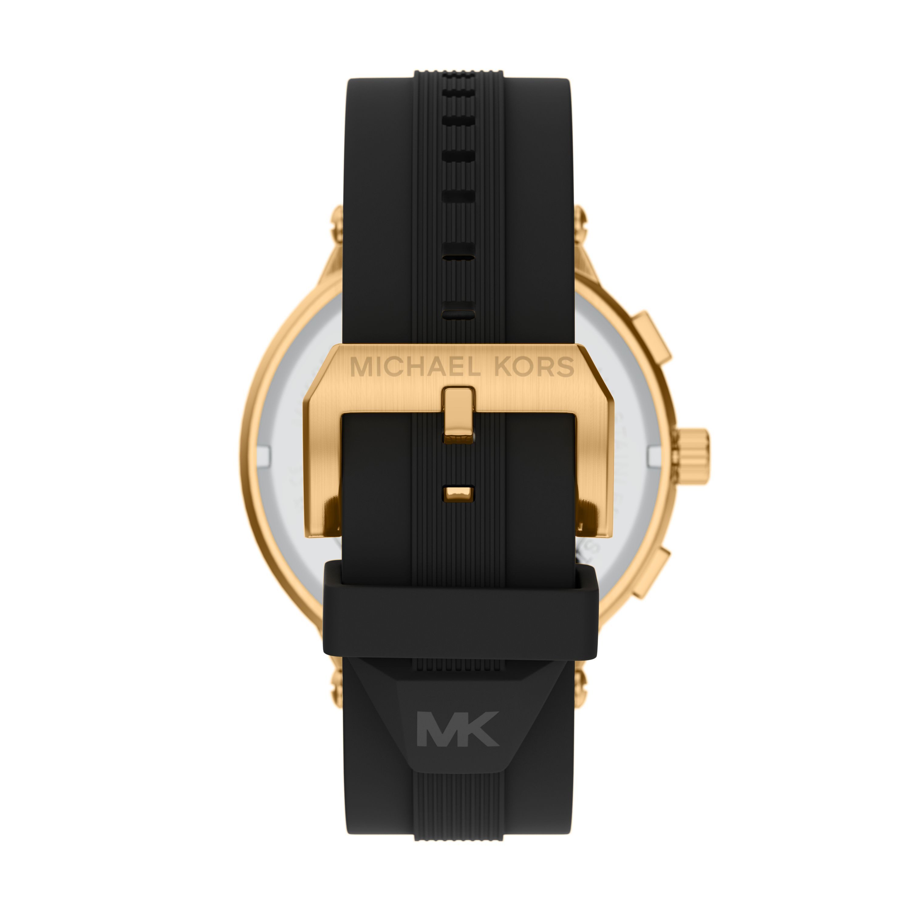 MICHAEL KORS Chronograph BILLIE MK9253, Quarzuhr, Armbanduhr, Herrenuhr, Silikonarmband, analog, Tag