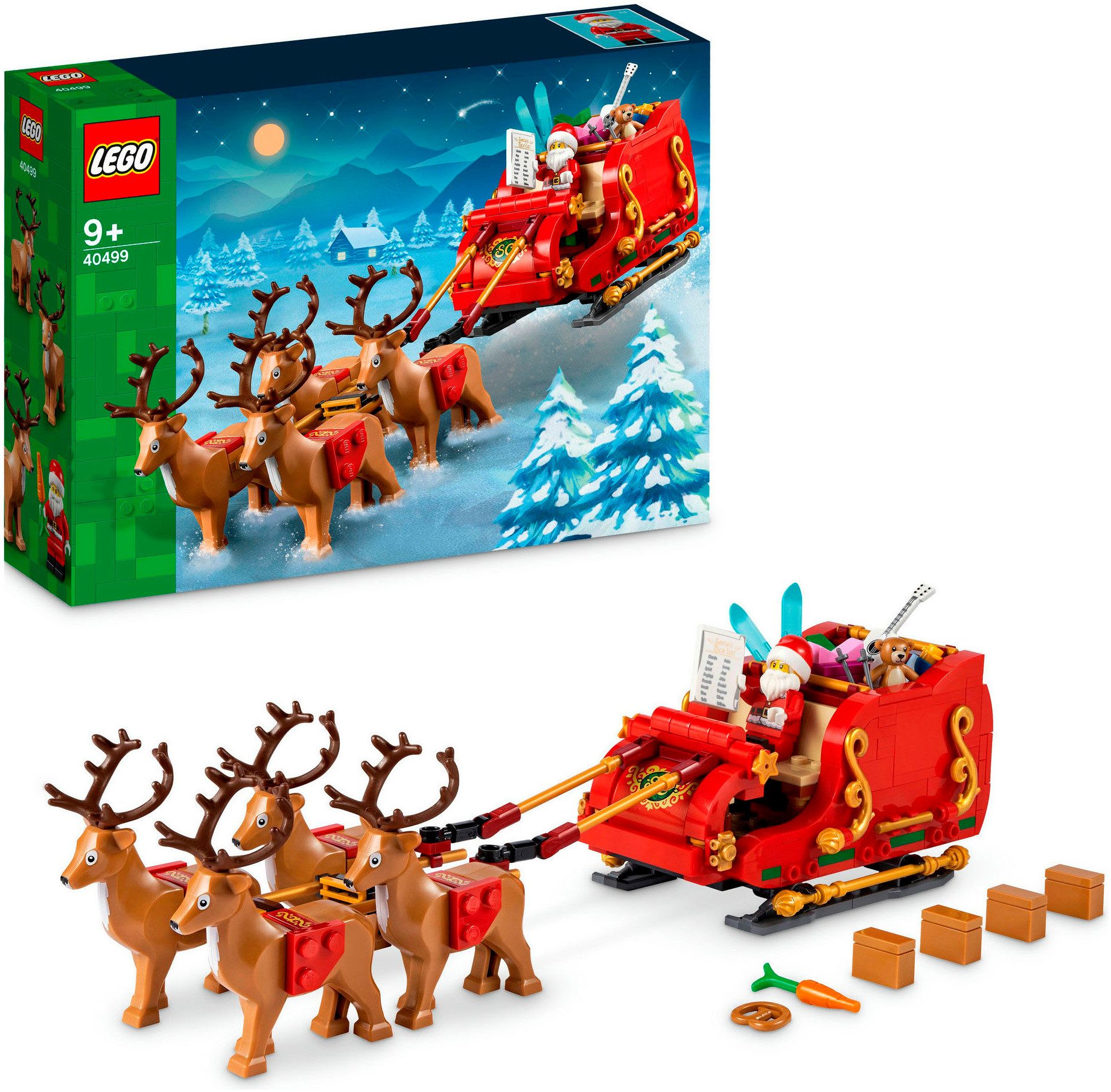 Schlitten des Weihnachtsmanns (40499), LEGO Iconic Konstruktionsspielsteine
