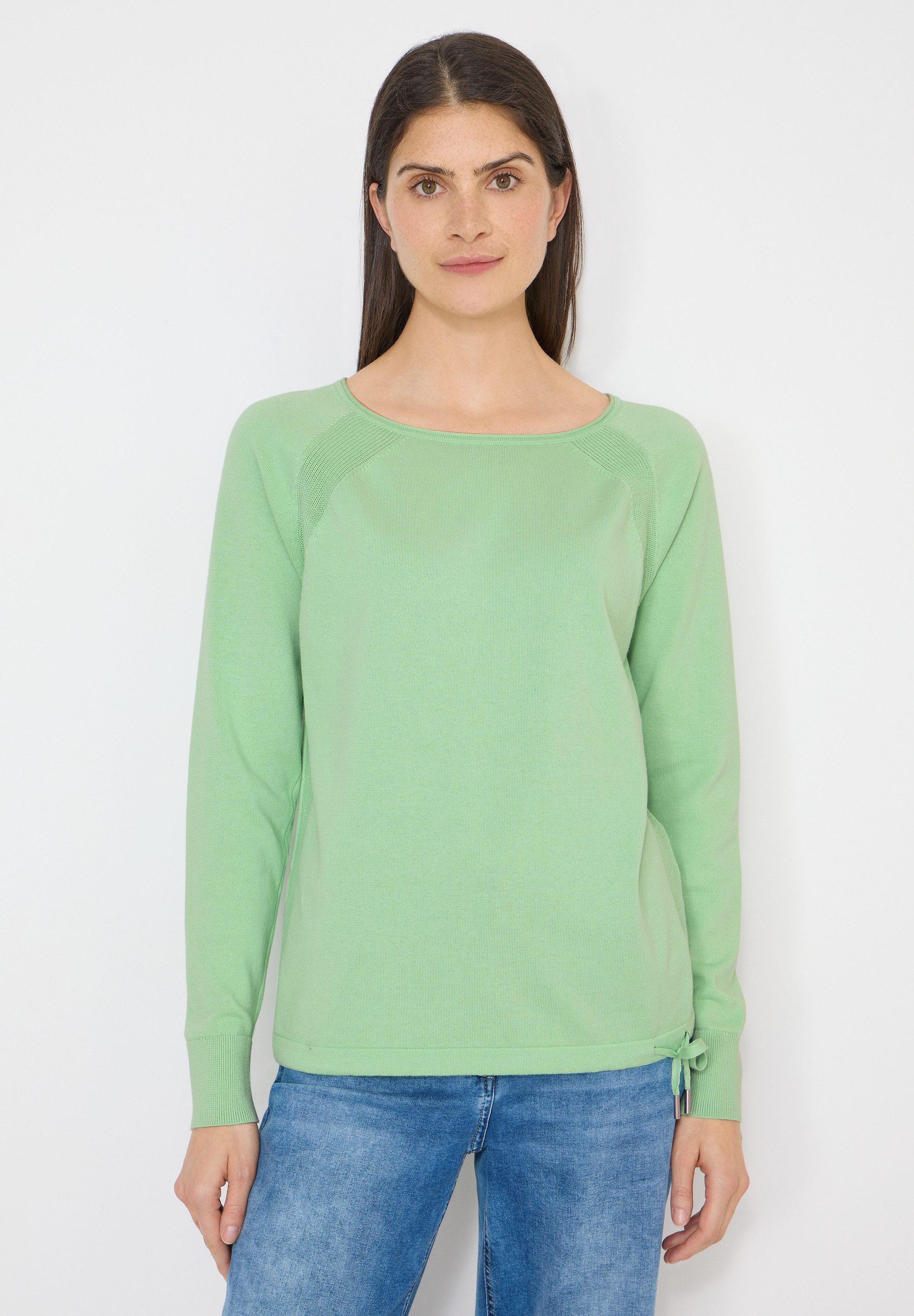 CECIL Strickpullover mit U-Boot-Ausschnitt