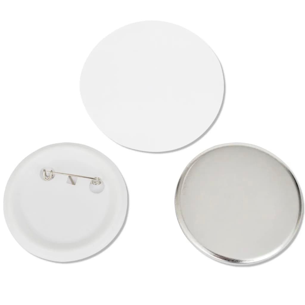 vidaXL Button Set 500 Stk. Button-Teile 44 mm