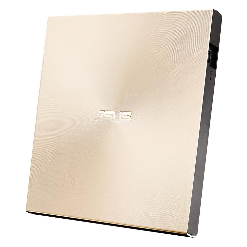 Asus ZenDrive U8M (SDRW-08U8M-U) DVD-Brenner (extern USB-C M-DISC umfangreiche Backup-Lösungen, CD/DVD-Player, gold)
