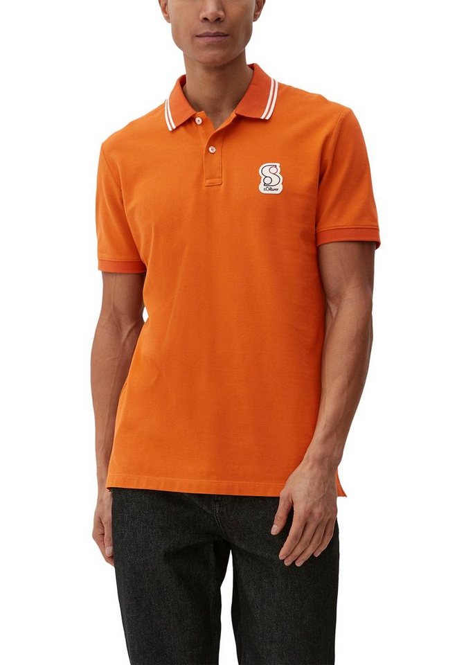 s.Oliver Poloshirt mit Labelpatch