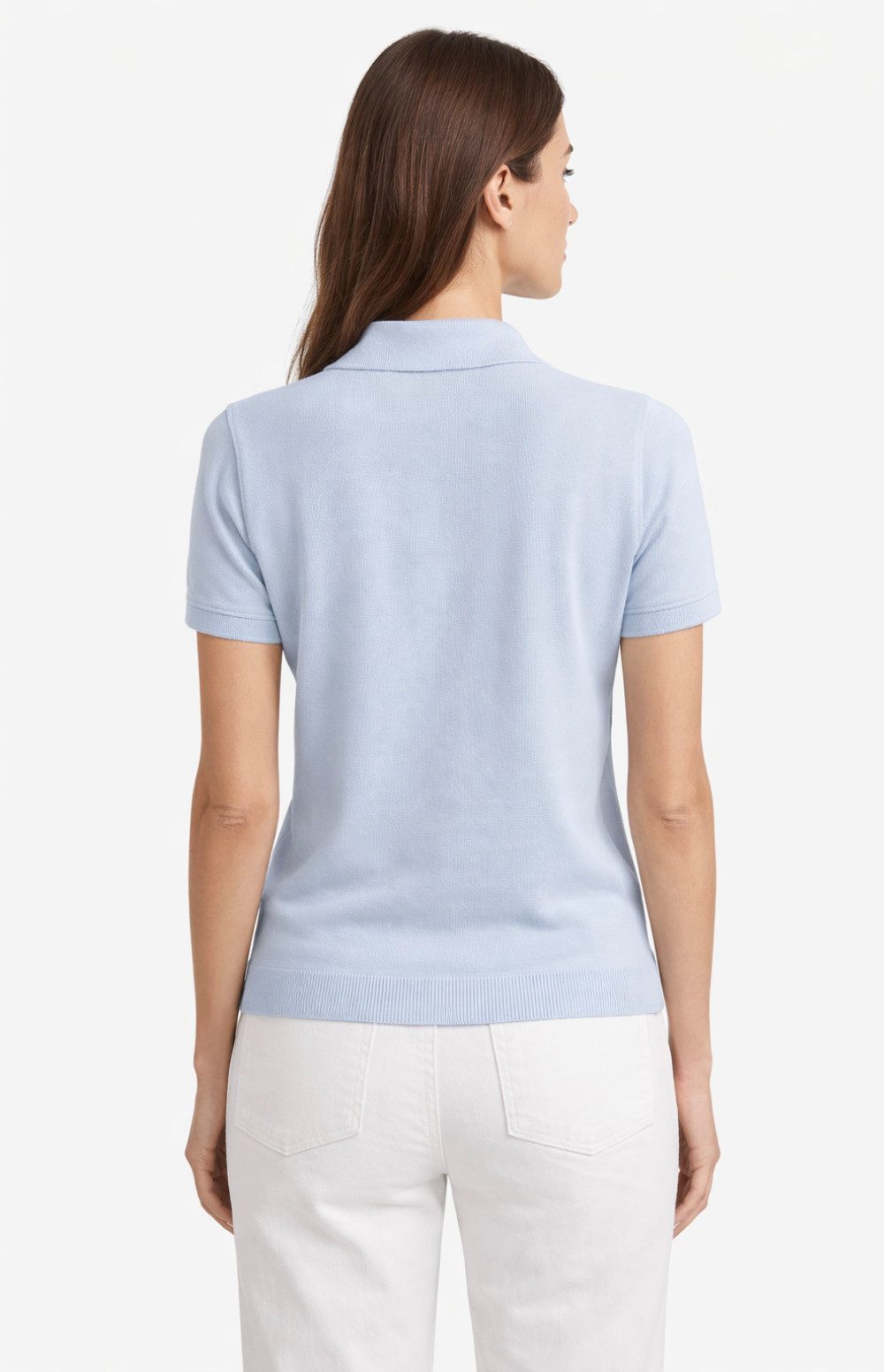 Polo Ralph Lauren Poloshirt Damen Strick Polo Hemd Pima-Baumwolle sofortige Authentifizierung über das Ralph Lauren-System möglich