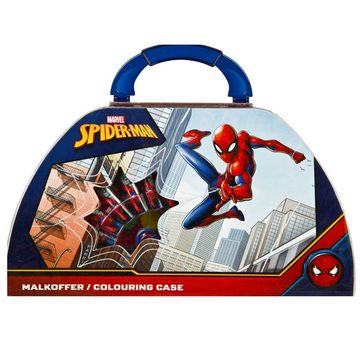 MARVEL Kreativset Malkoffer 51teilig Marvel Spider-Man Kreativ-Set Malen & Gestalten