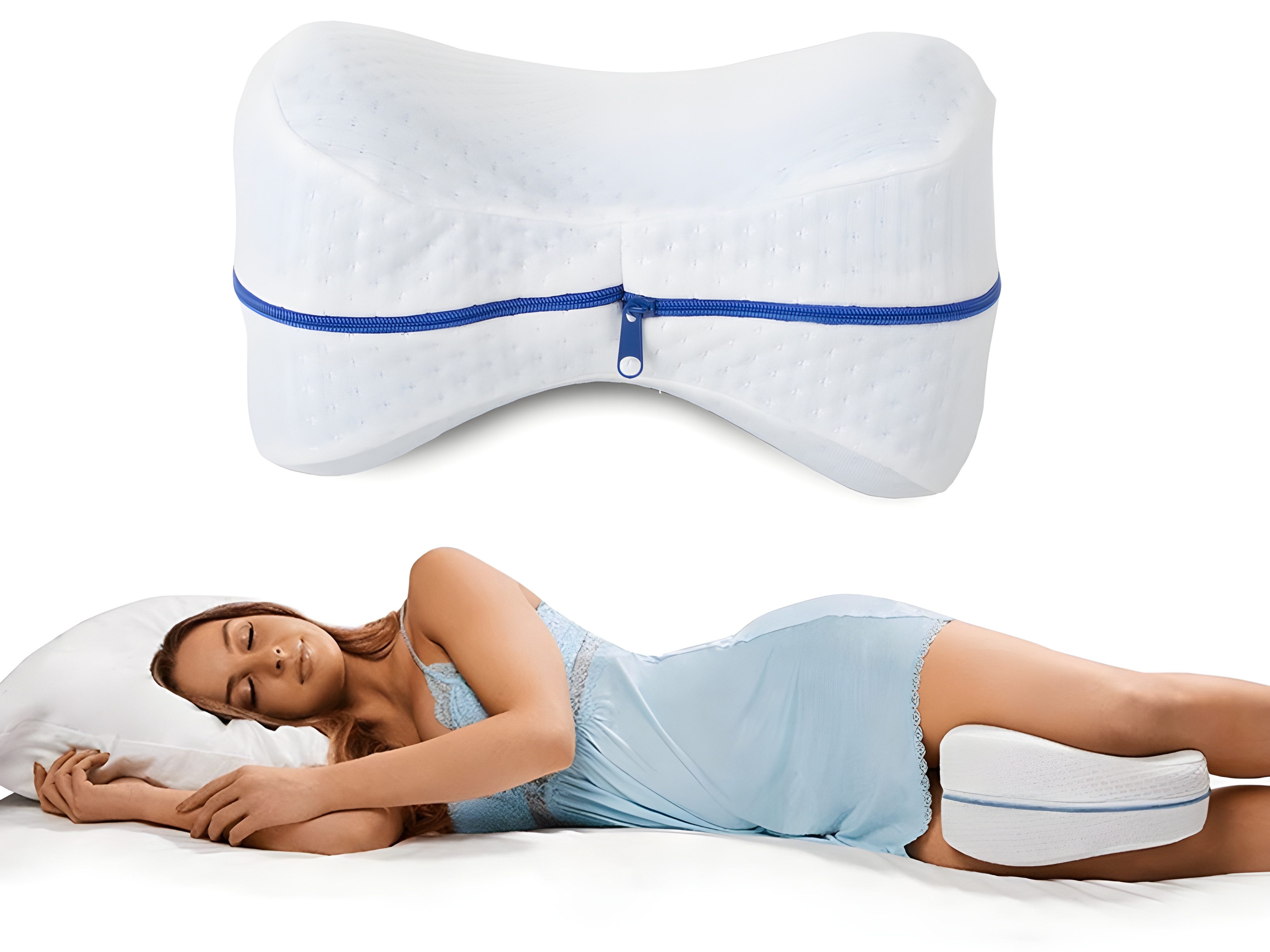 Kniekissen Seitenschläferkissen Beinkissen zum schlafen ergonomisch
