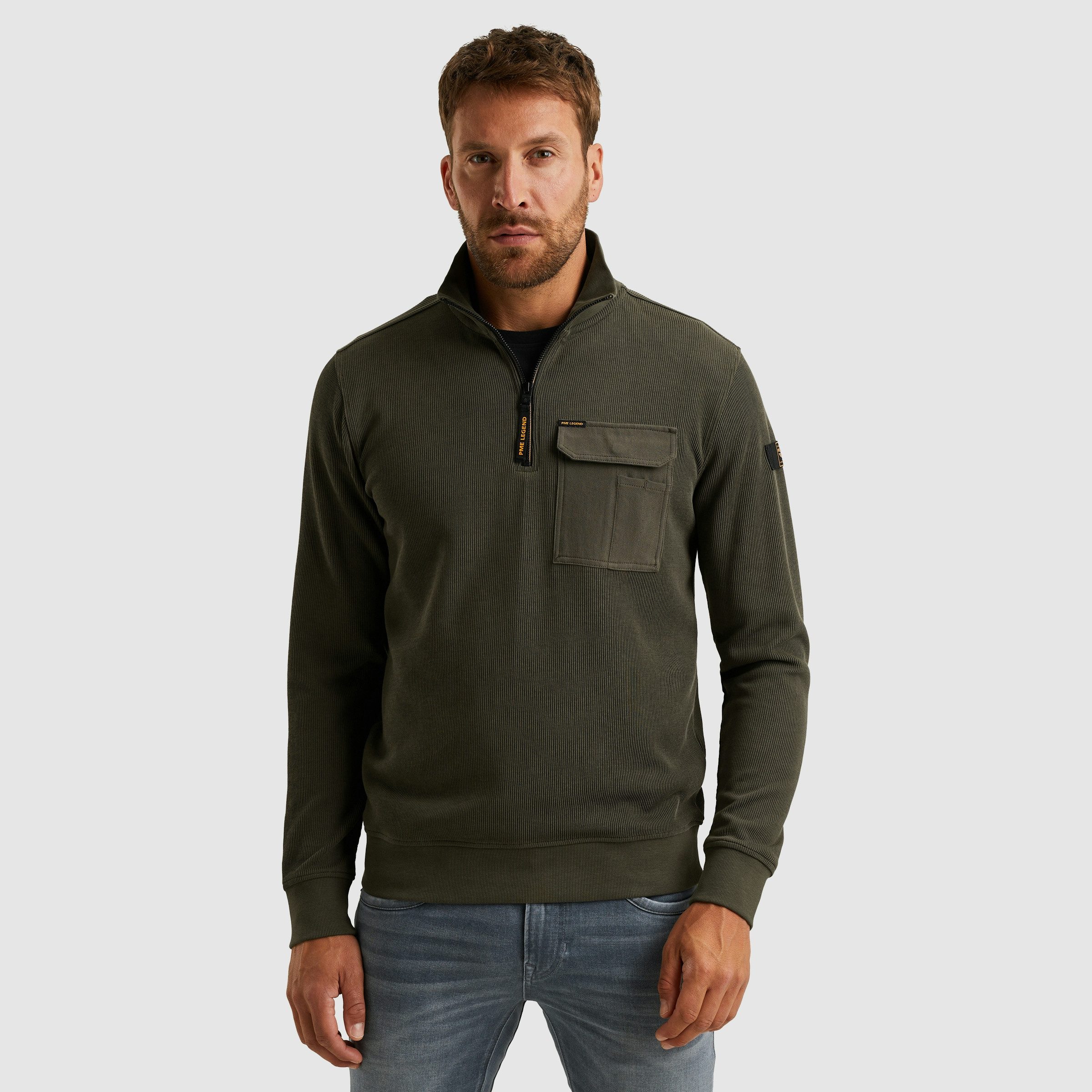 PME LEGEND Troyer mit Brusttasche günstig online kaufen