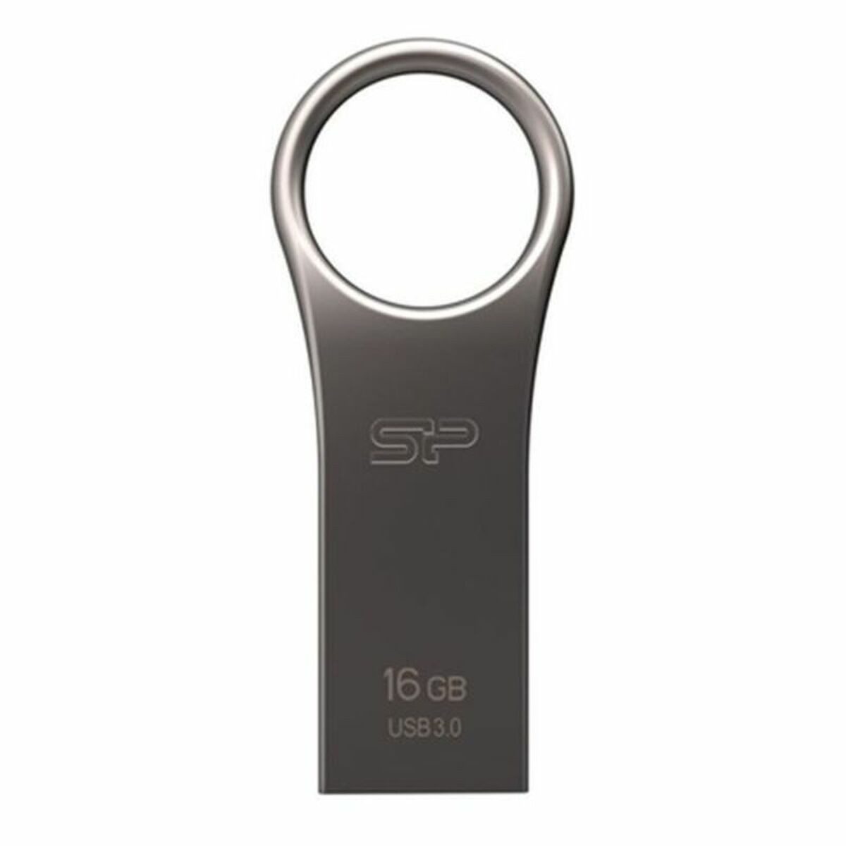 SILICON POWER USB-Stick (USB Pendrive Silicon Power Jewel J80 16 GB Titan 16 GB (1 Stück)