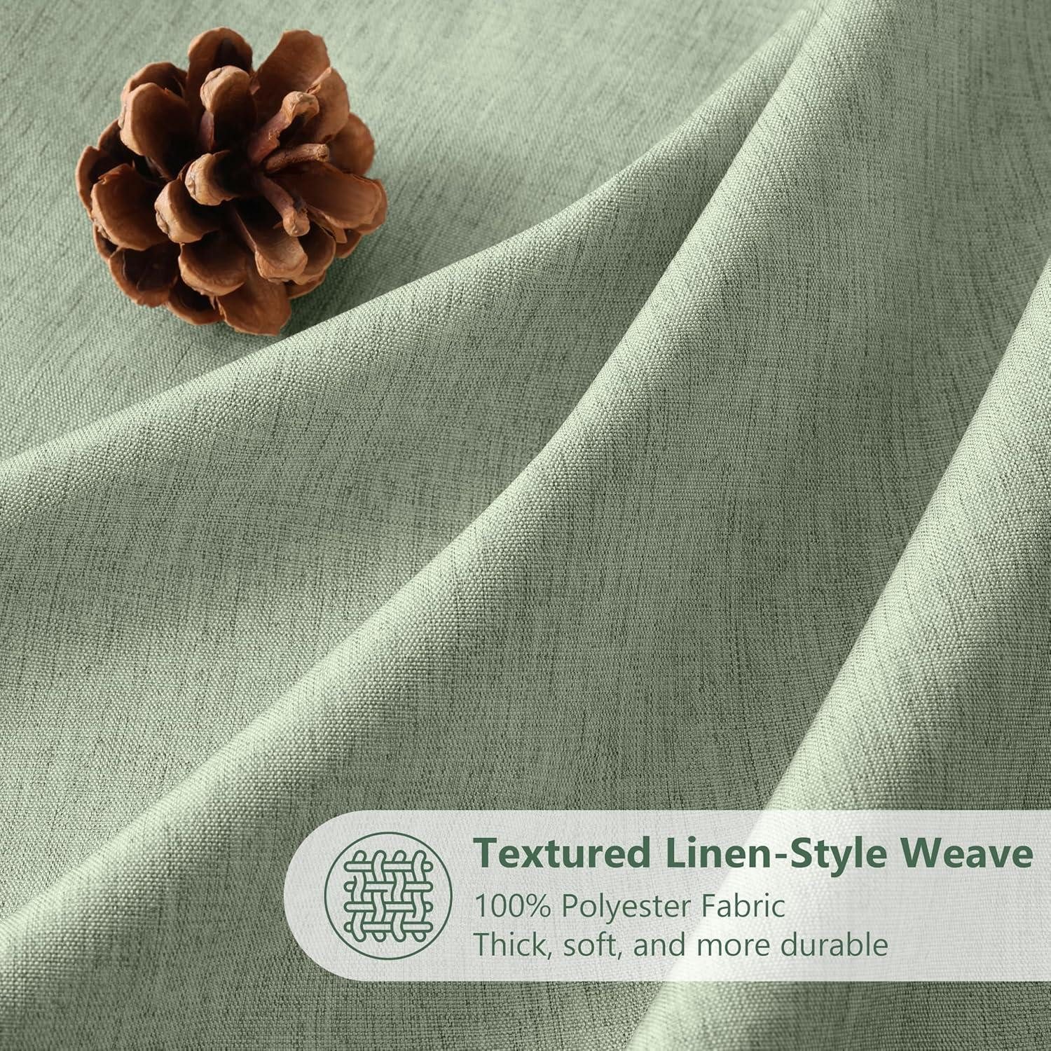 LuxusKollektion Duschvorhang Leinen Duschvorhang Metallringe Wasserdicht An günstig online kaufen