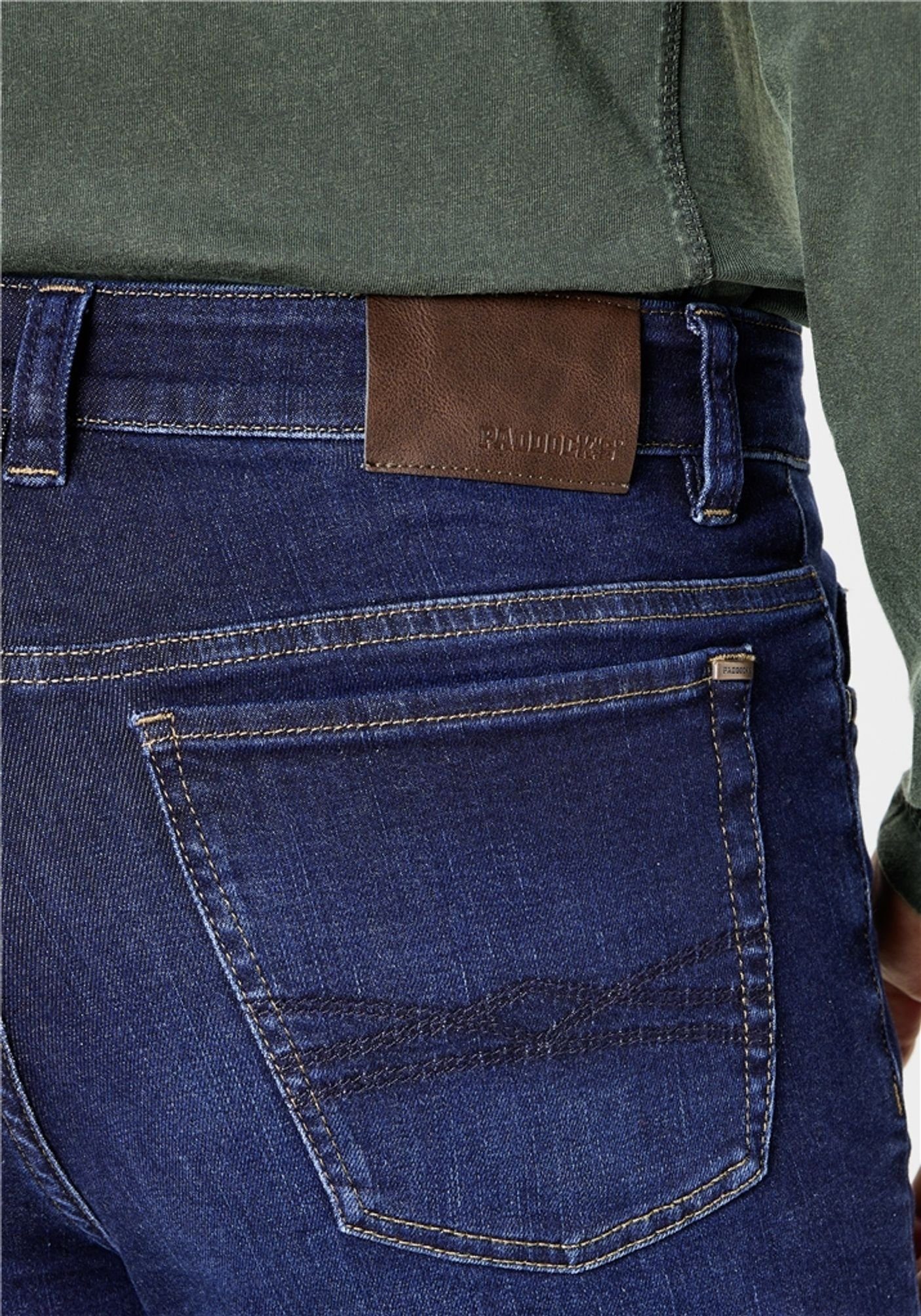 Paddock's 5-Pocket-Jeans Ranger Stretch rinse (801412936000) (4327) blue
