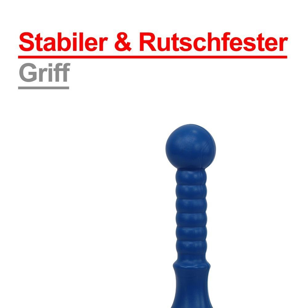 1PLUS Pümpel 1PLUS Mega Pömpel - Rohrreiniger Abflussreiniger Saugglocke Rohrfrei blau, L: 29 cm