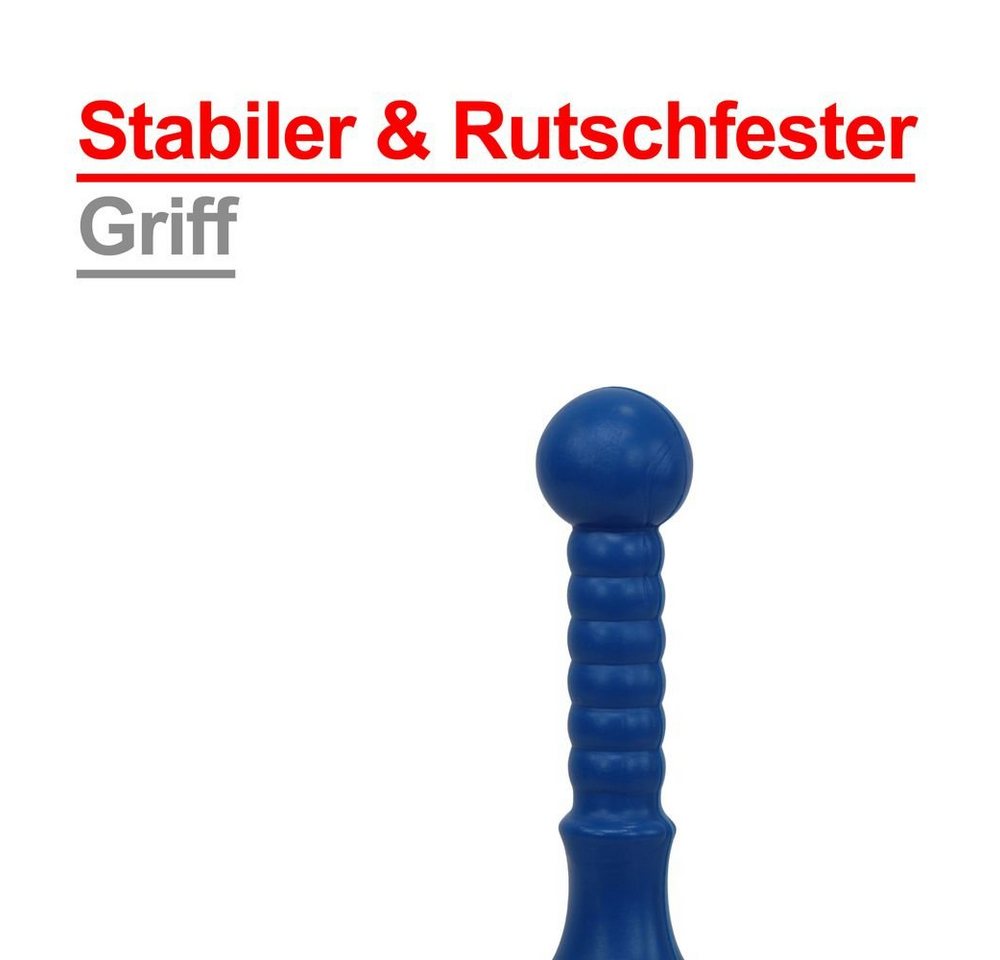 Thumbnail - 1PLUS Pümpel 1PLUS Mega Pömpel - Rohrreiniger Abflussreiniger Saugglocke Rohrfrei blau, L: 29 cm