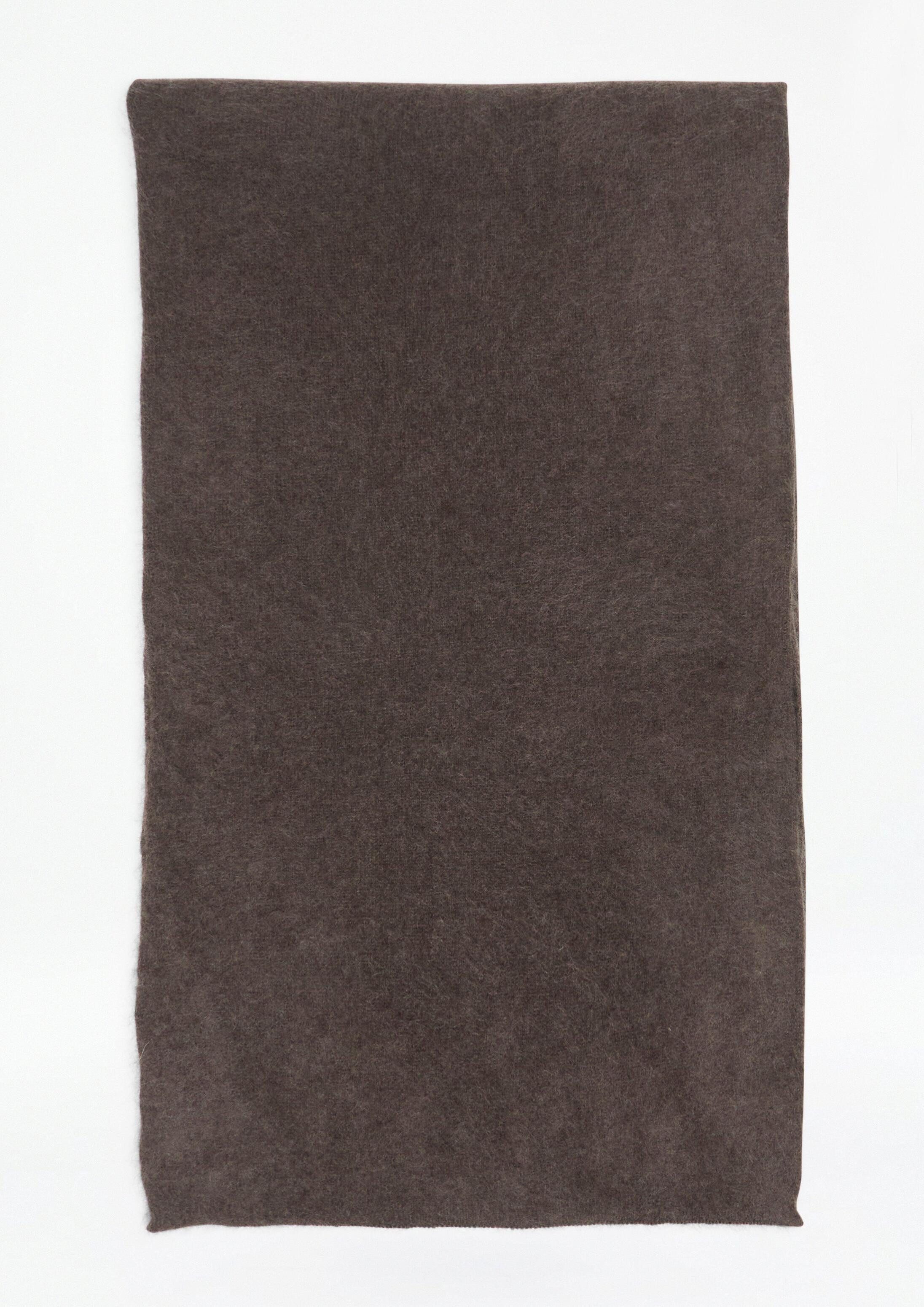 comma Schal Tuch, Schal aus 100% gebrushter Wolle
